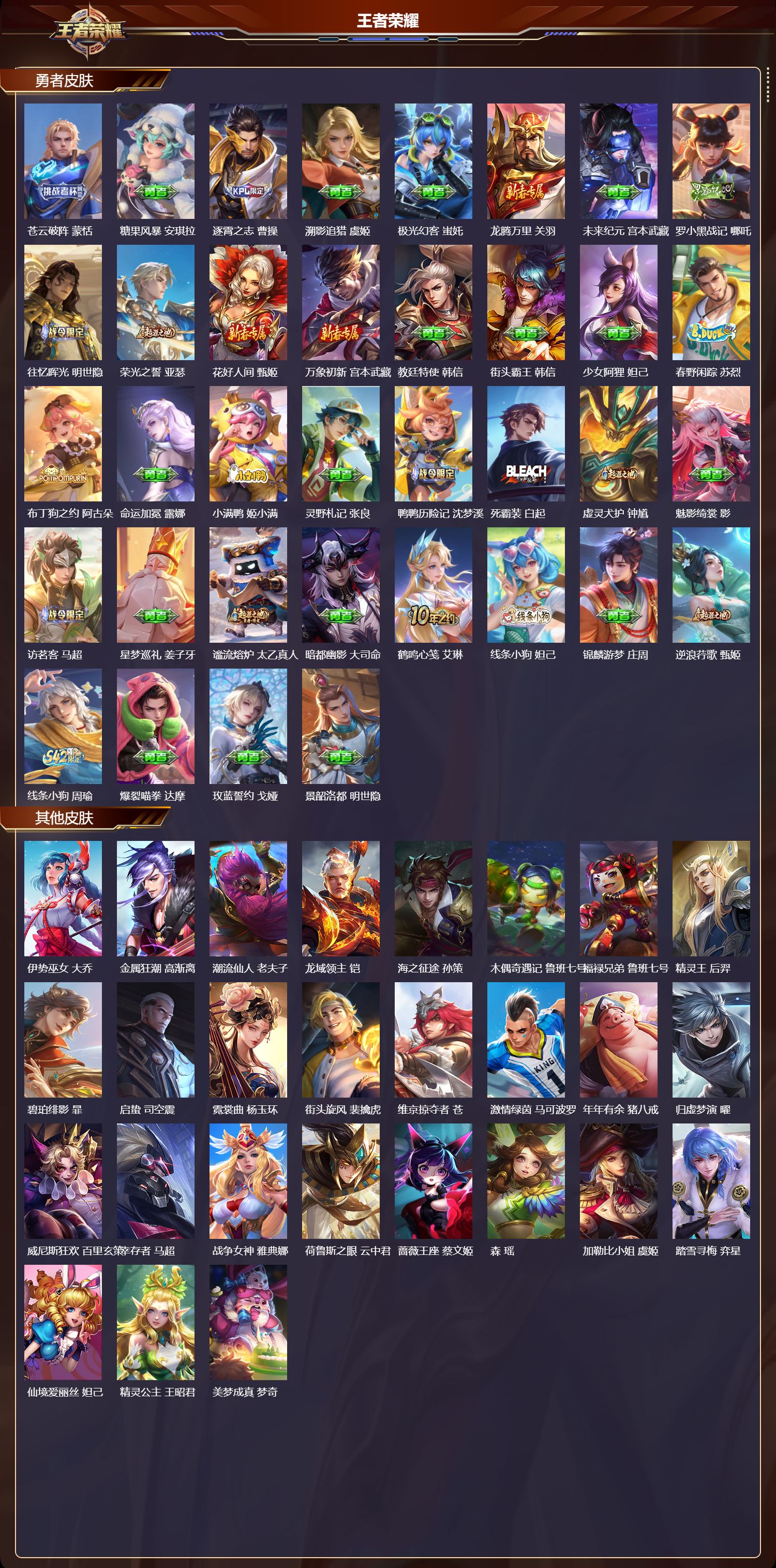 WZQM4267819王者荣耀账号详情图3 WZQM4267819王者荣耀账号详情图3