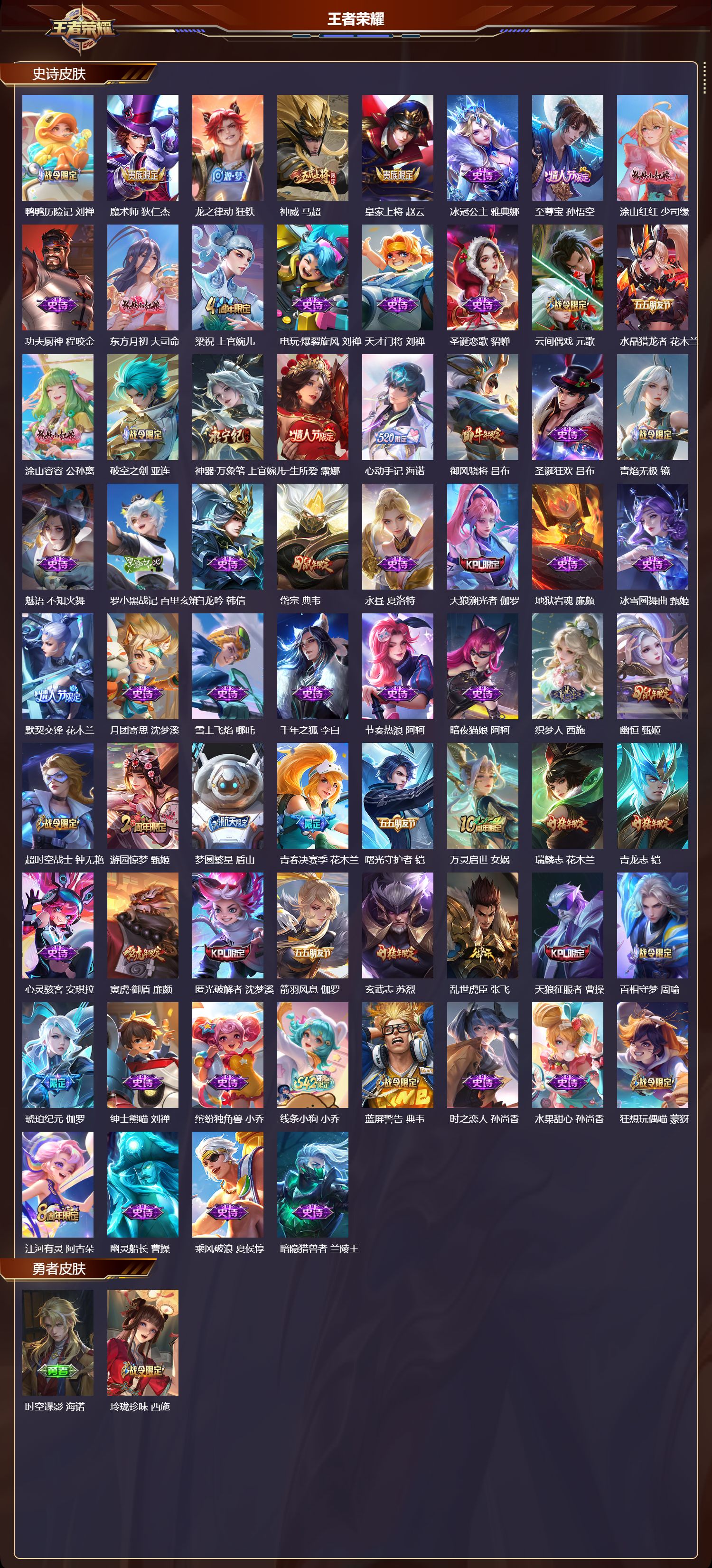 WZCMW4288516王者荣耀账号详情图7