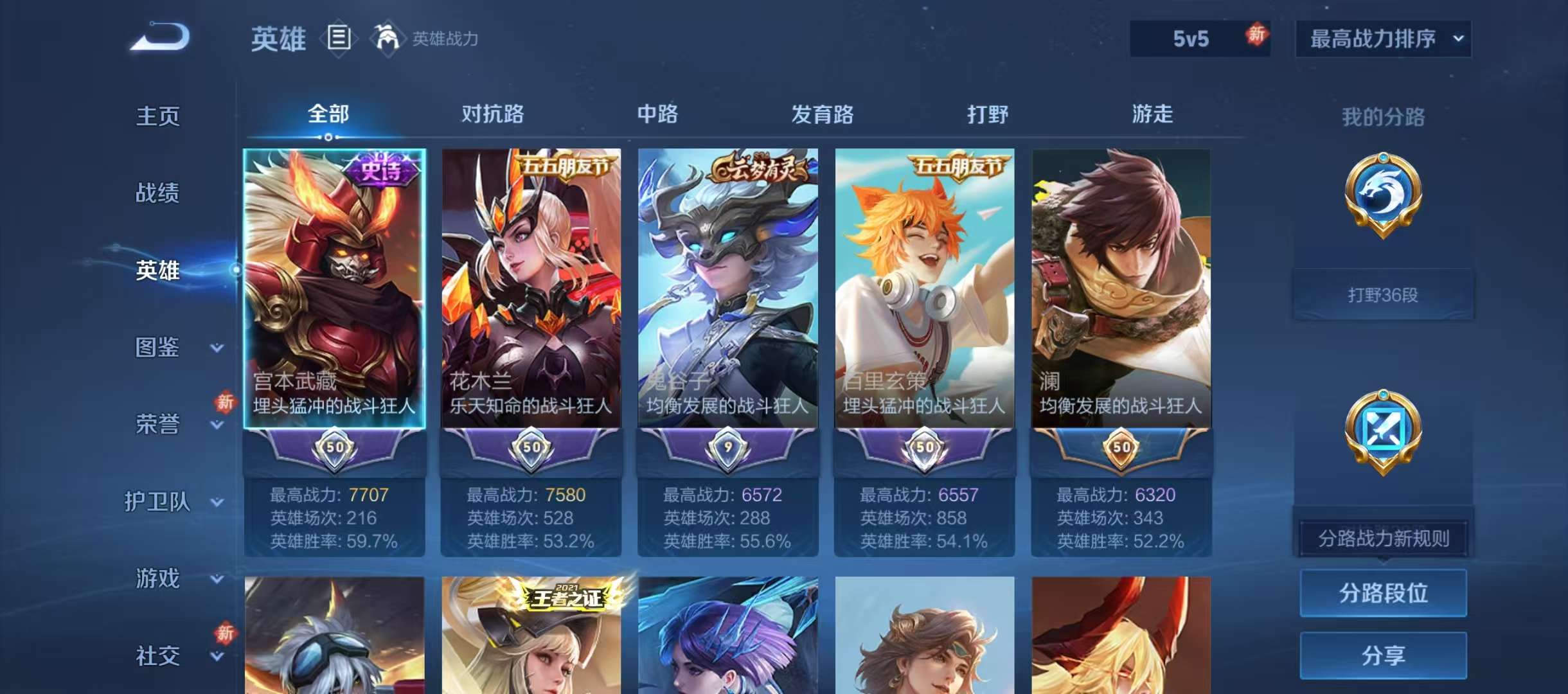 WZCMW4288375王者荣耀账号详情图4