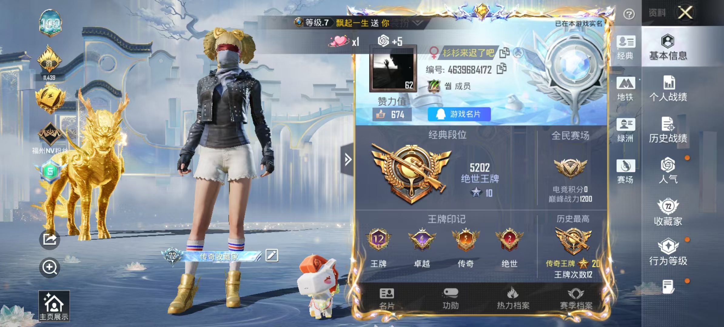 HPSJ4149657和平精英账号详情图3 HPSJ4149657和平精英账号详情图3