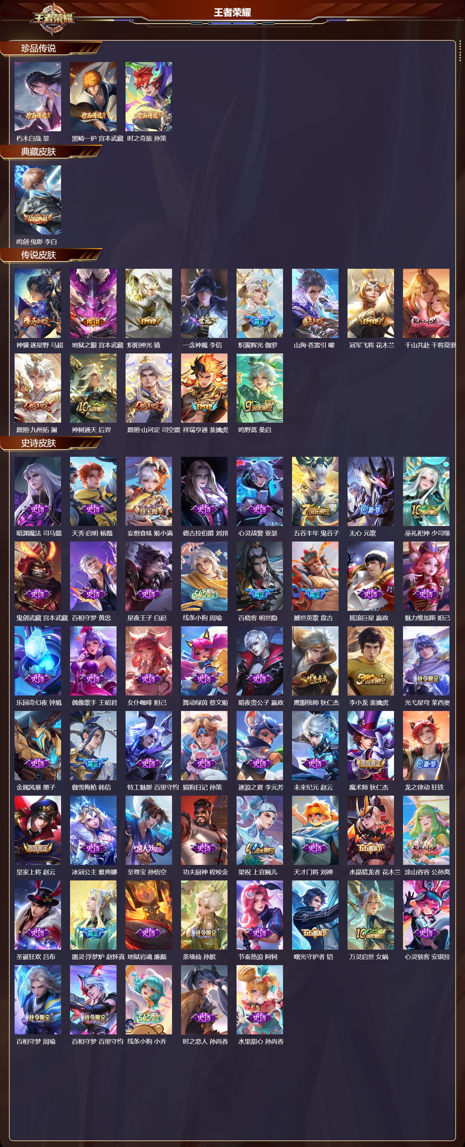 WZCMW4288632王者荣耀账号详情图5