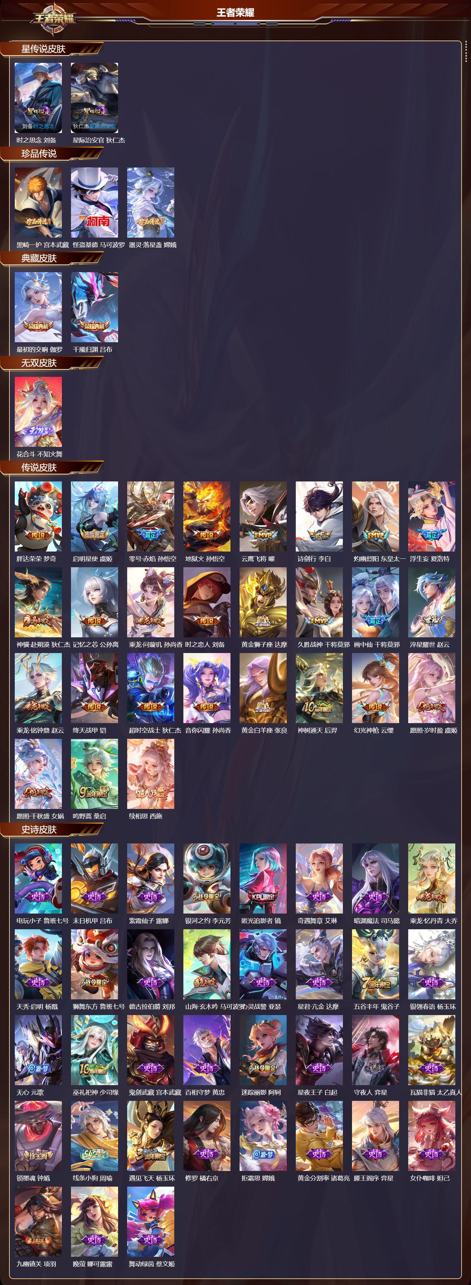 WZQM4265398王者荣耀账号详情图2