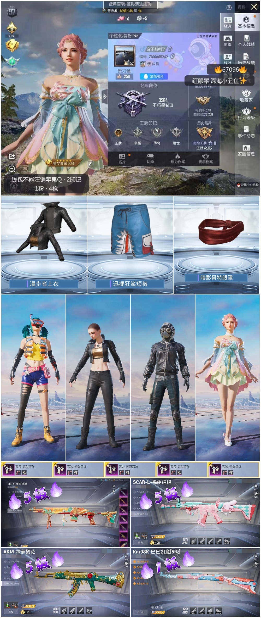 HPSJ4149495和平精英账号详情图4