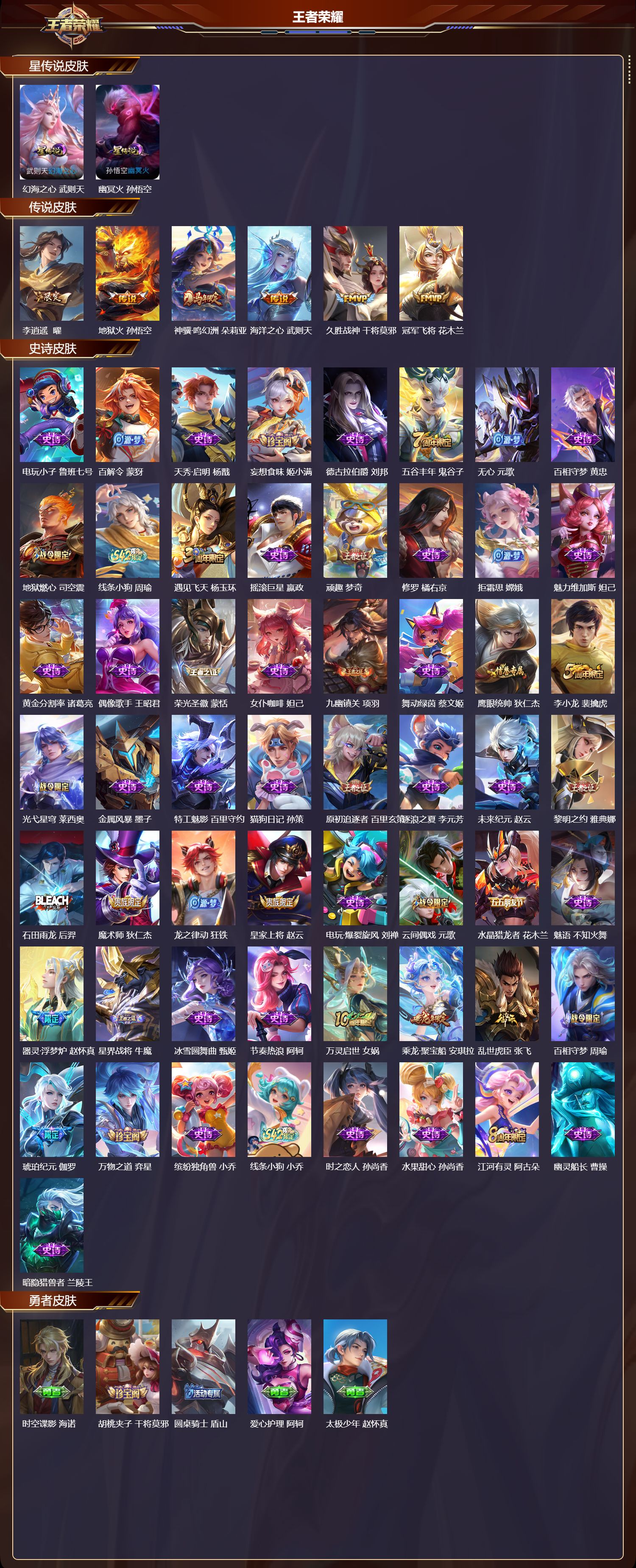 WZQM4267800王者荣耀账号详情图2