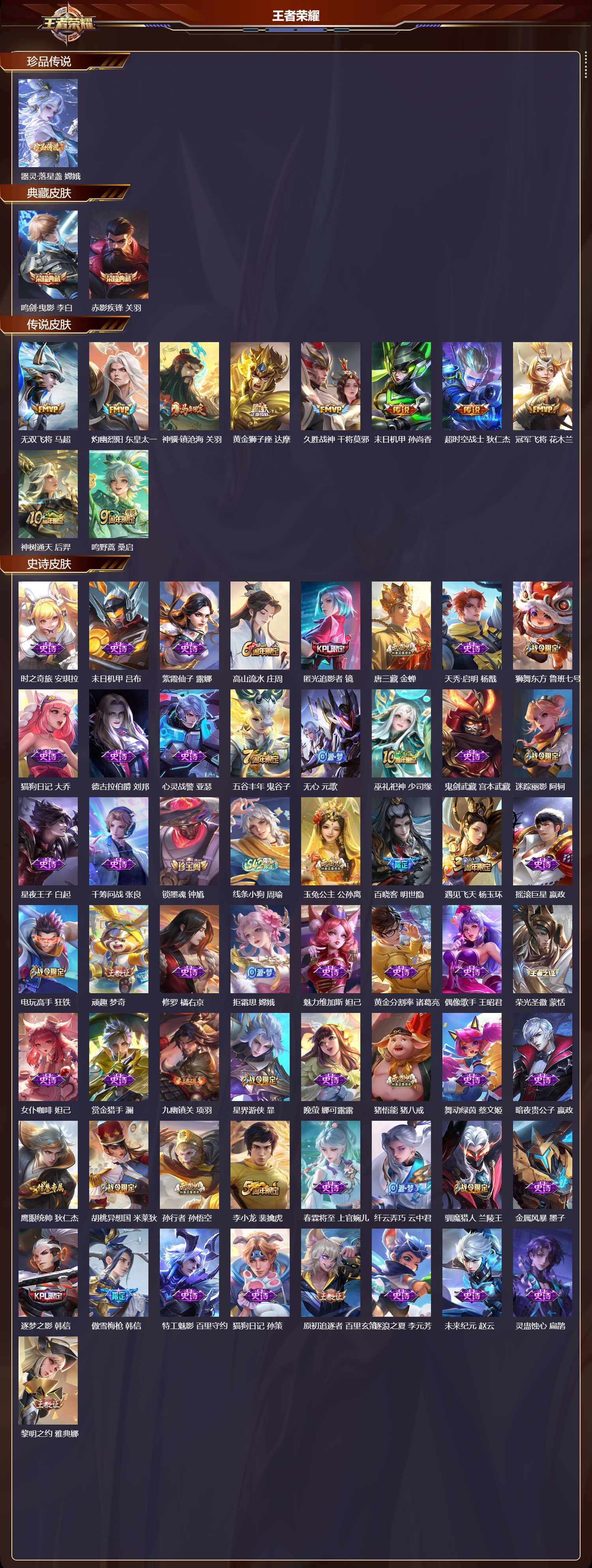 WZCMW4288963王者荣耀账号详情图5 WZCMW4288963王者荣耀账号详情图5