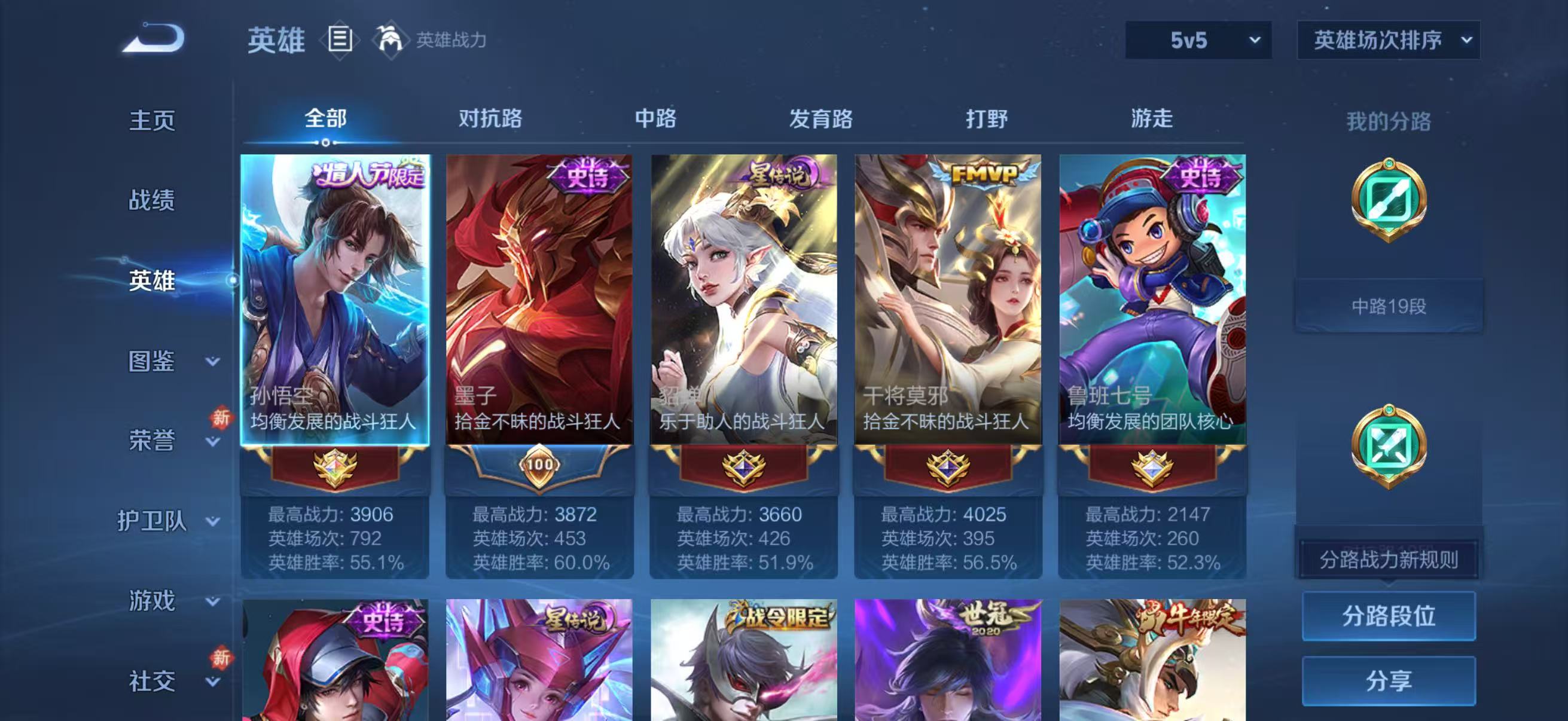 WZCMW4288373王者荣耀账号详情图4