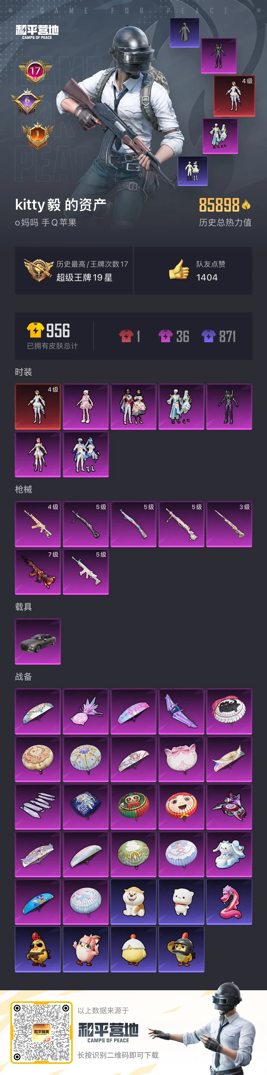 HPSJ4149666和平精英账号详情图2