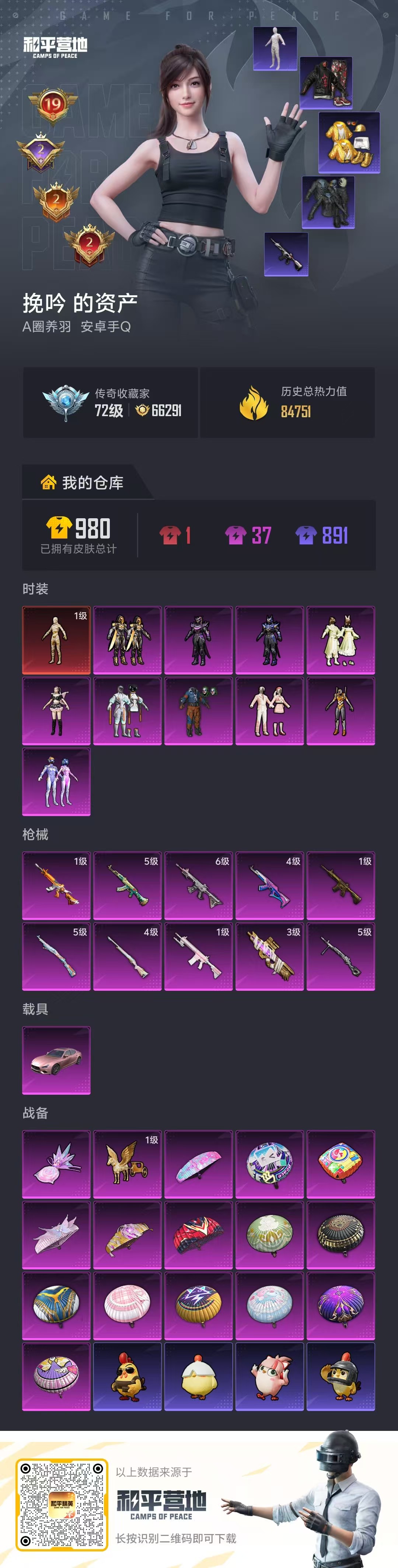 HPSJ4149202和平精英账号详情图2