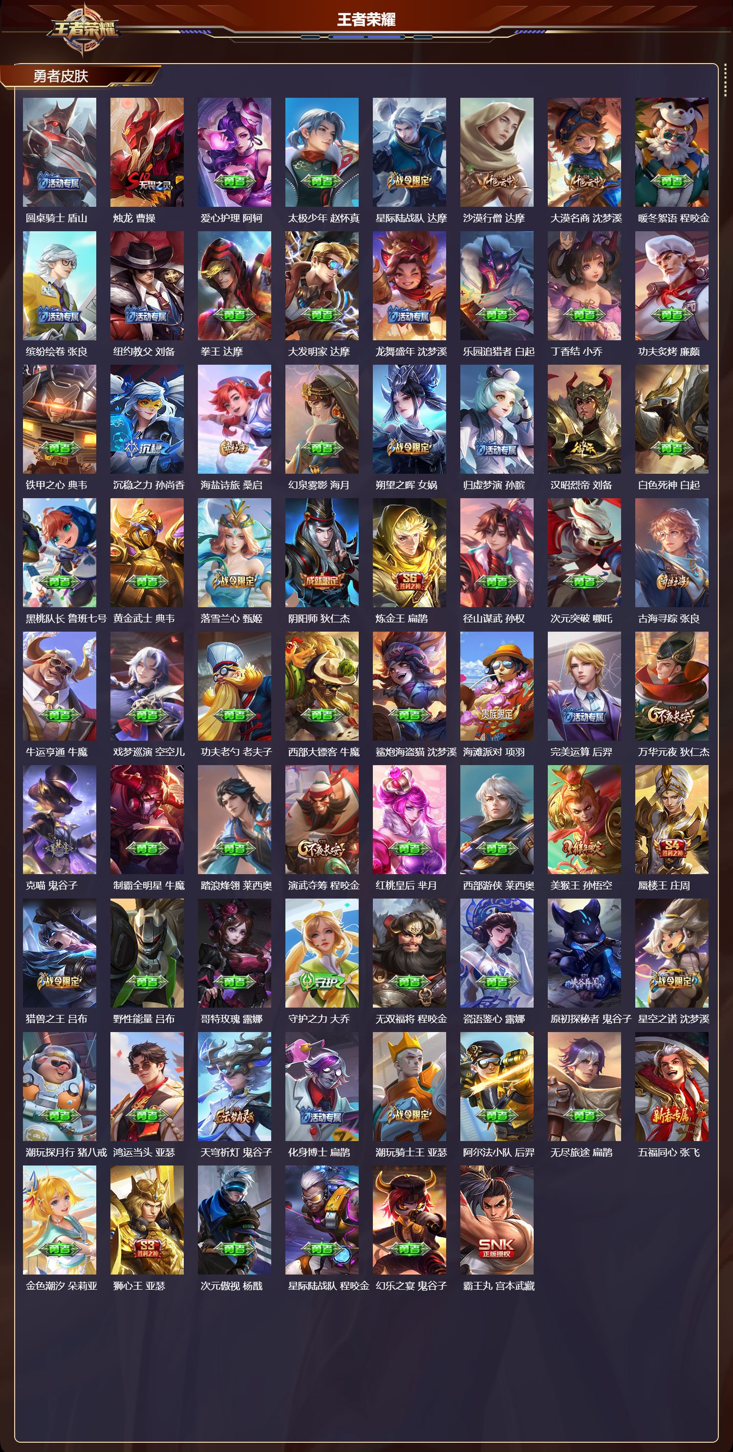 WZCMW4288516王者荣耀账号详情图8