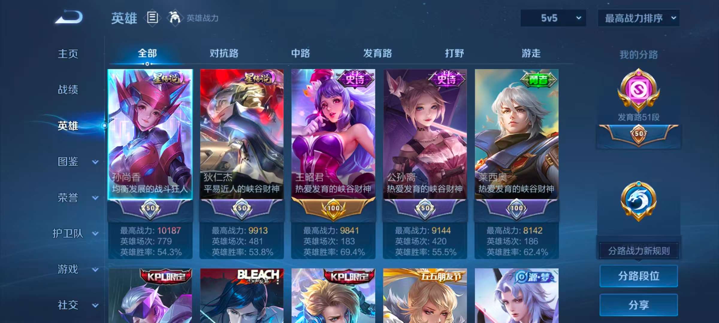 WZCMW4288868王者荣耀账号详情图5