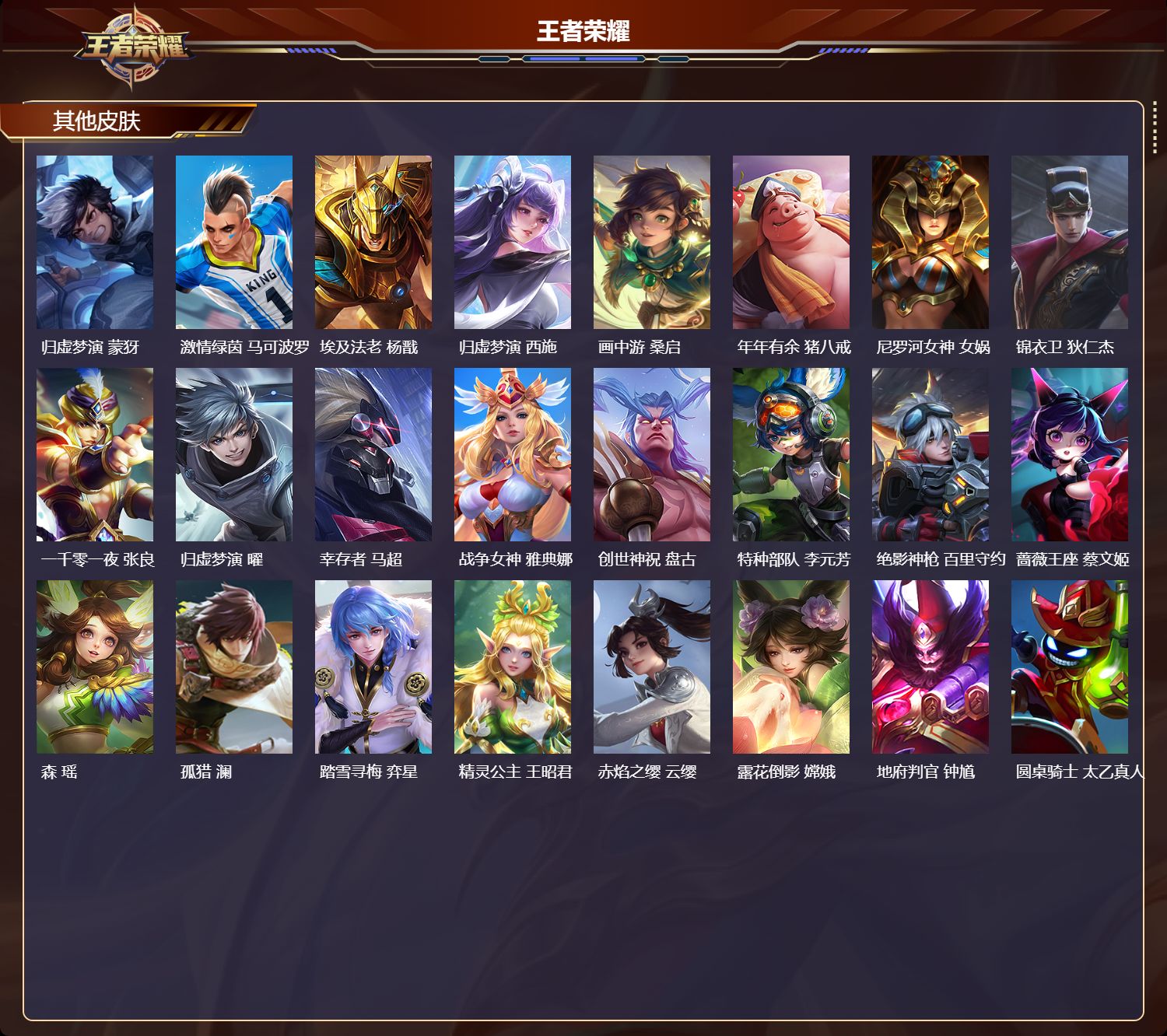 WZQM4198807王者荣耀账号详情图6