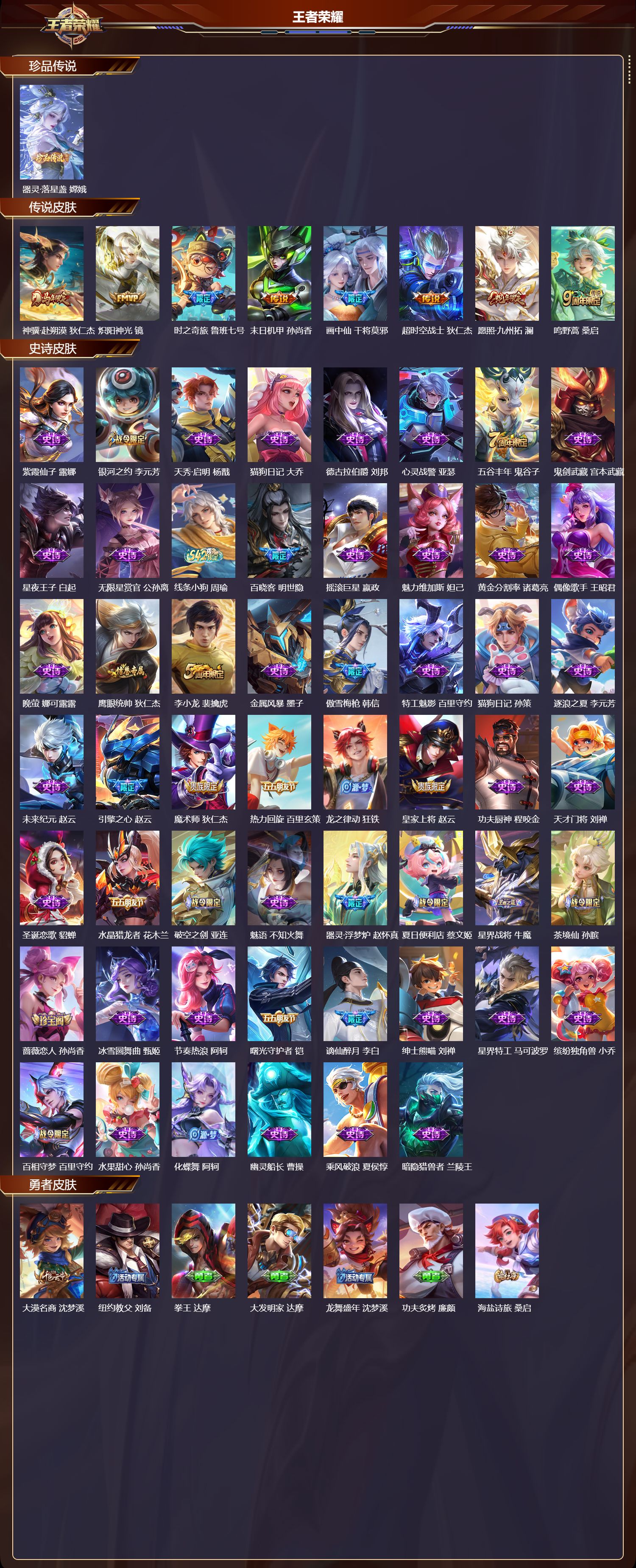 WZCMW4204463王者荣耀账号详情图6