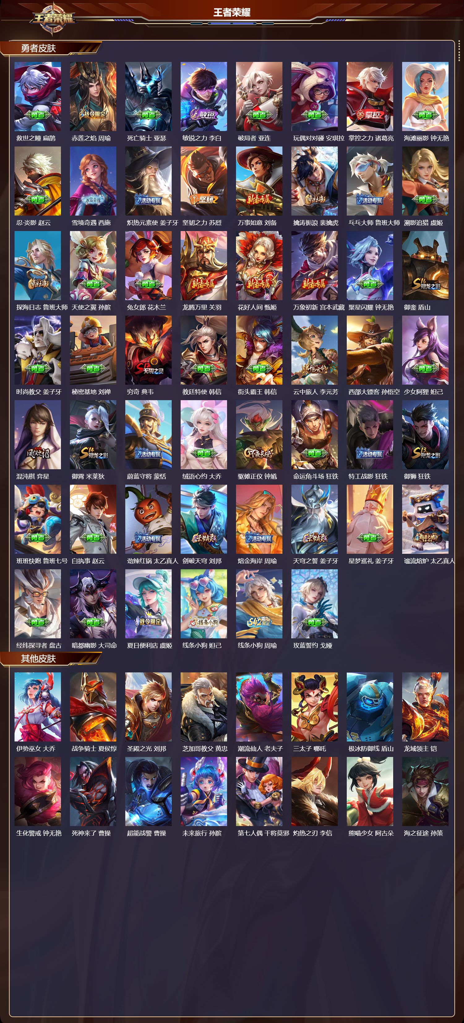 WZQM4198767王者荣耀账号详情图5