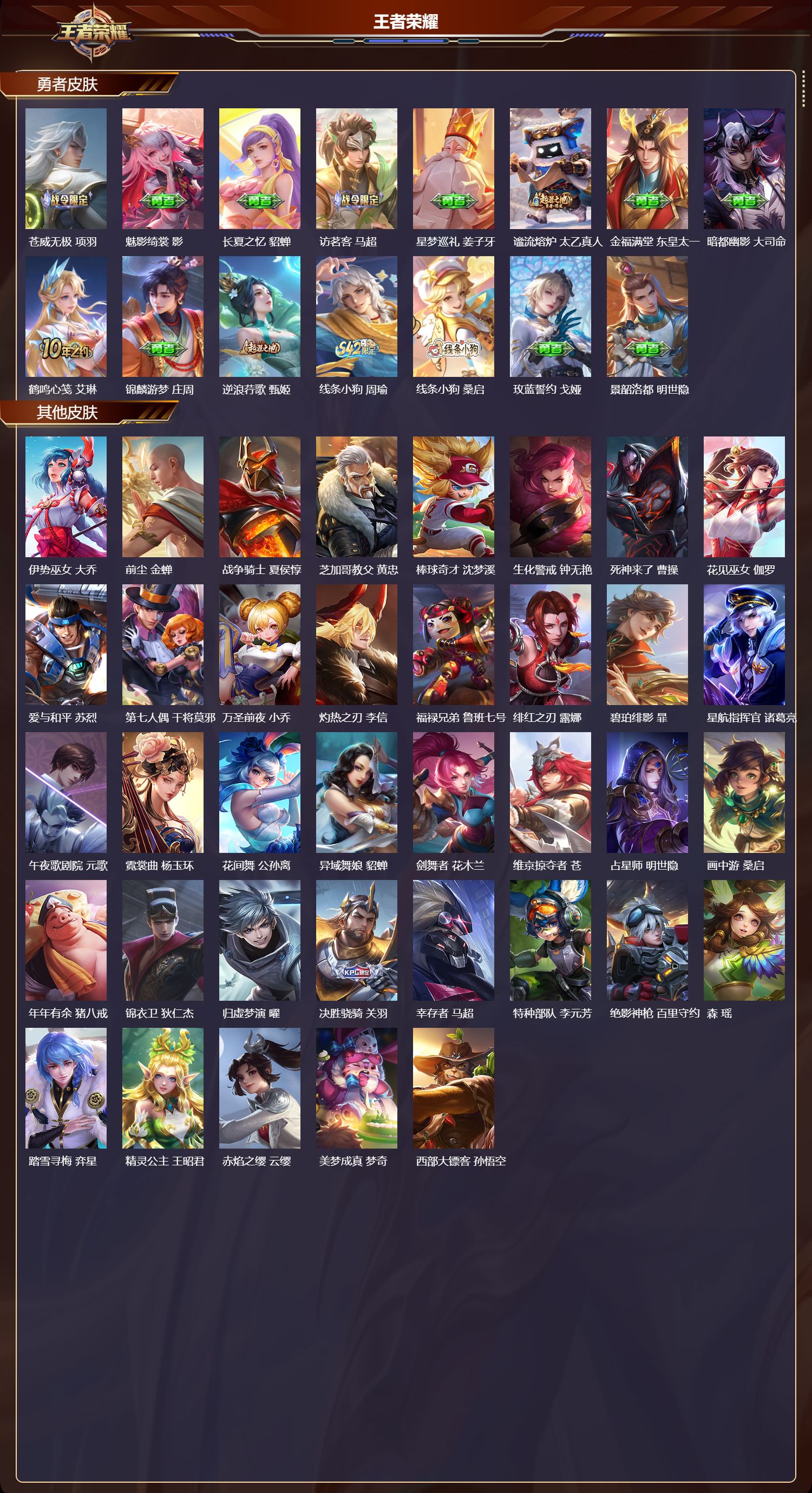 WZQM4198772王者荣耀账号详情图6