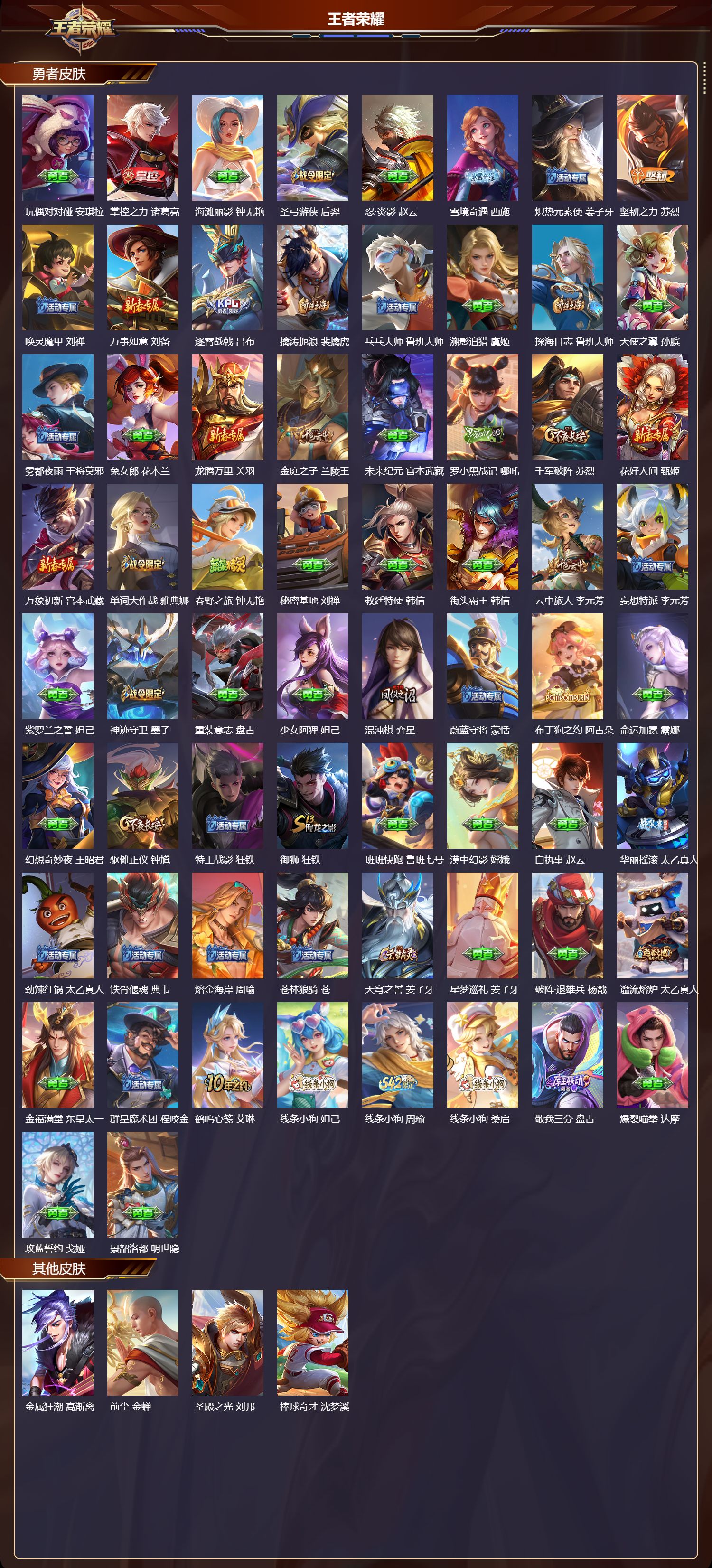 WZQM4198800王者荣耀账号详情图5