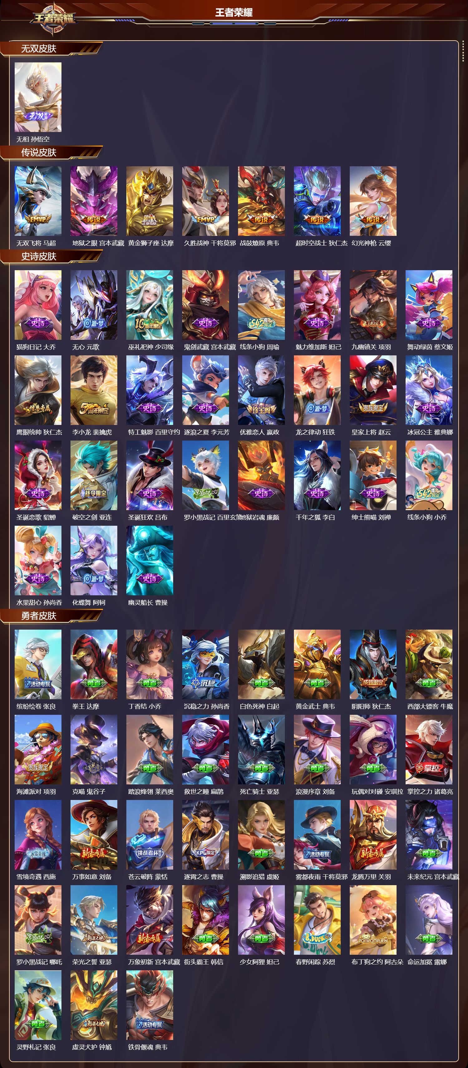 WZCMW4204450王者荣耀账号详情图6