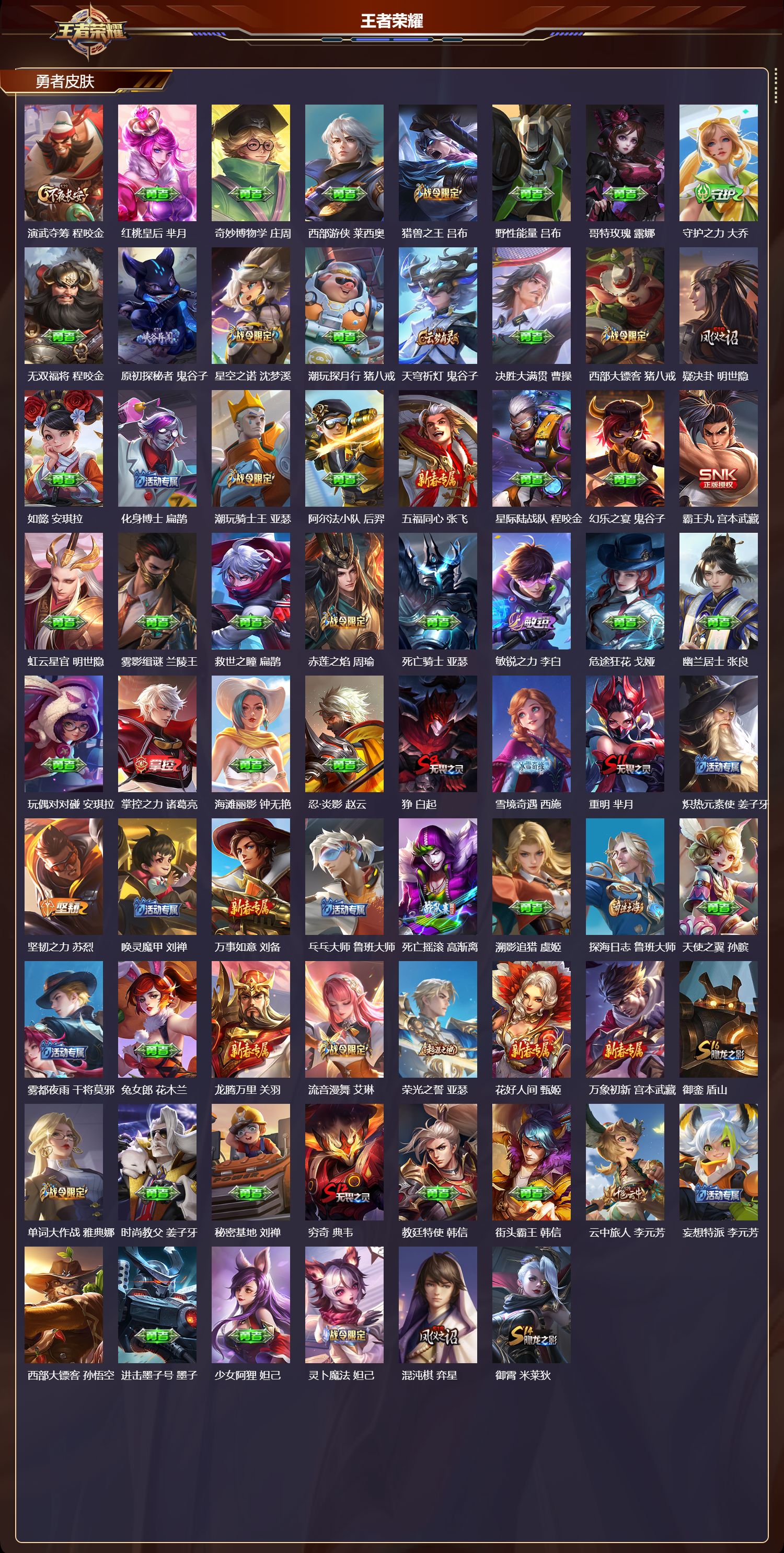 WZCMW4204467王者荣耀账号详情图8