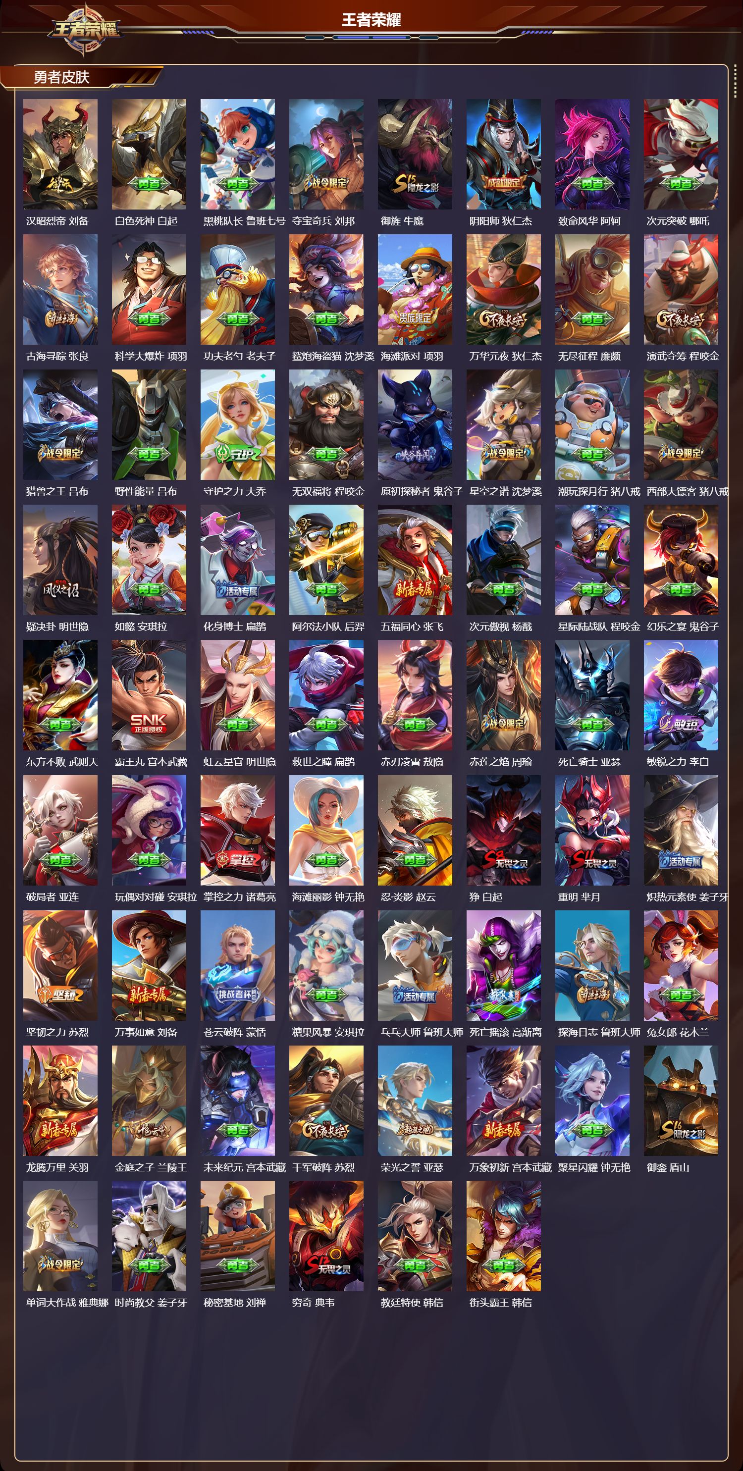 WZCMW4204494王者荣耀账号详情图7