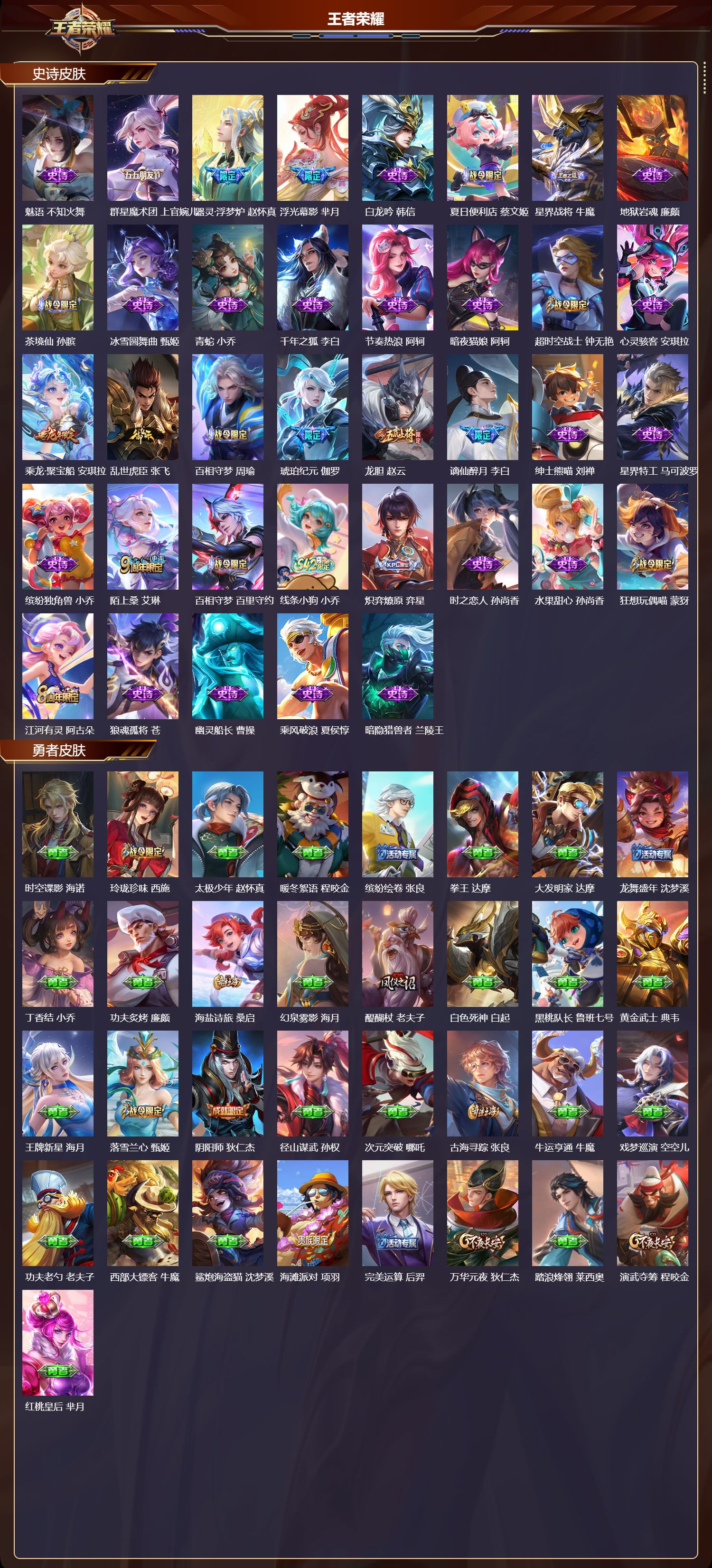 WZQM4198790王者荣耀账号详情图5