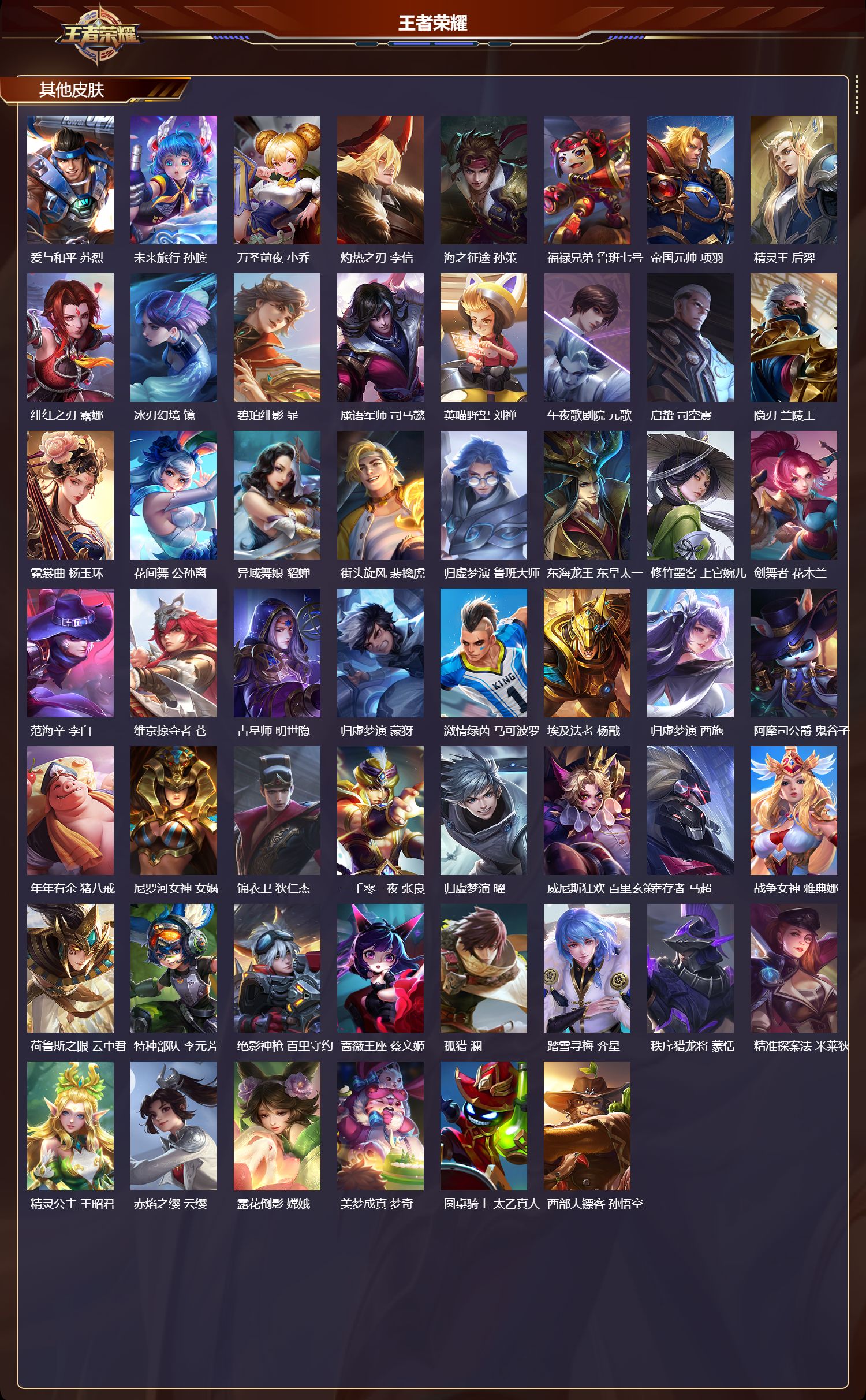 WZCMW4204623王者荣耀账号详情图9