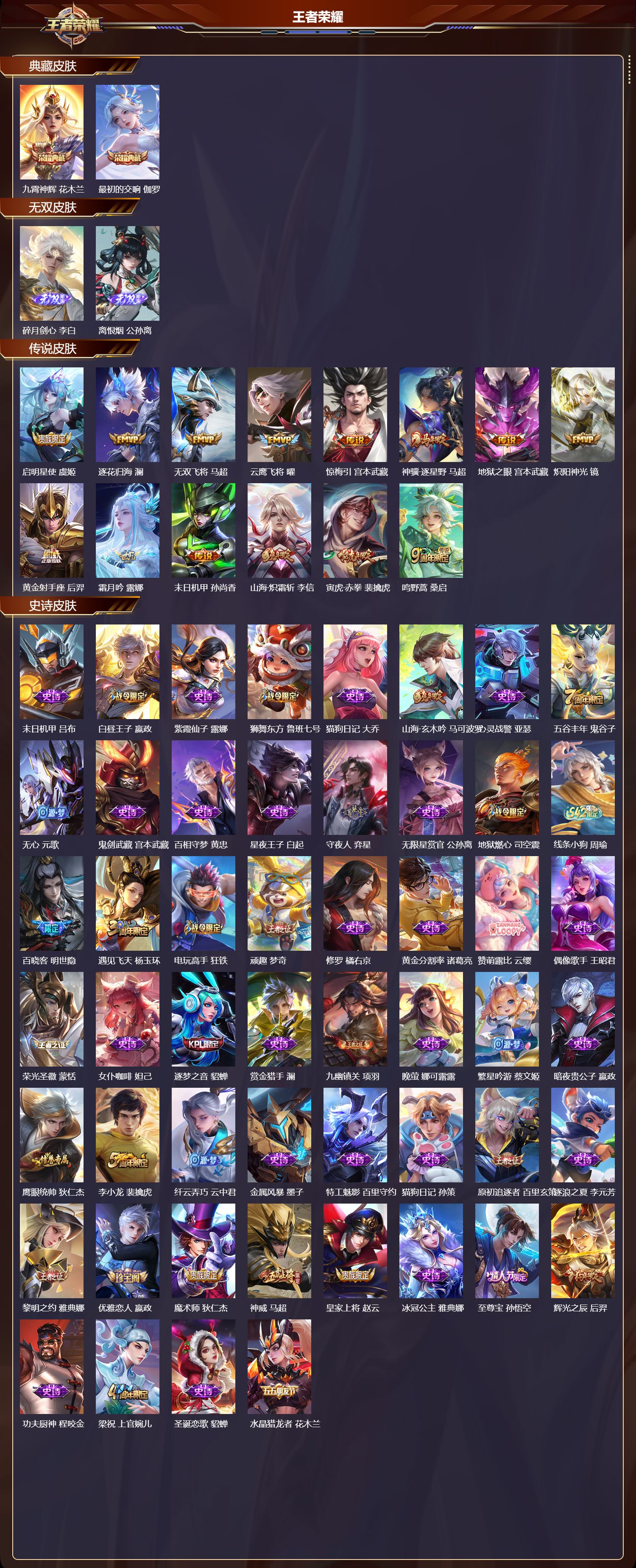 WZCMW4204451王者荣耀账号详情图6