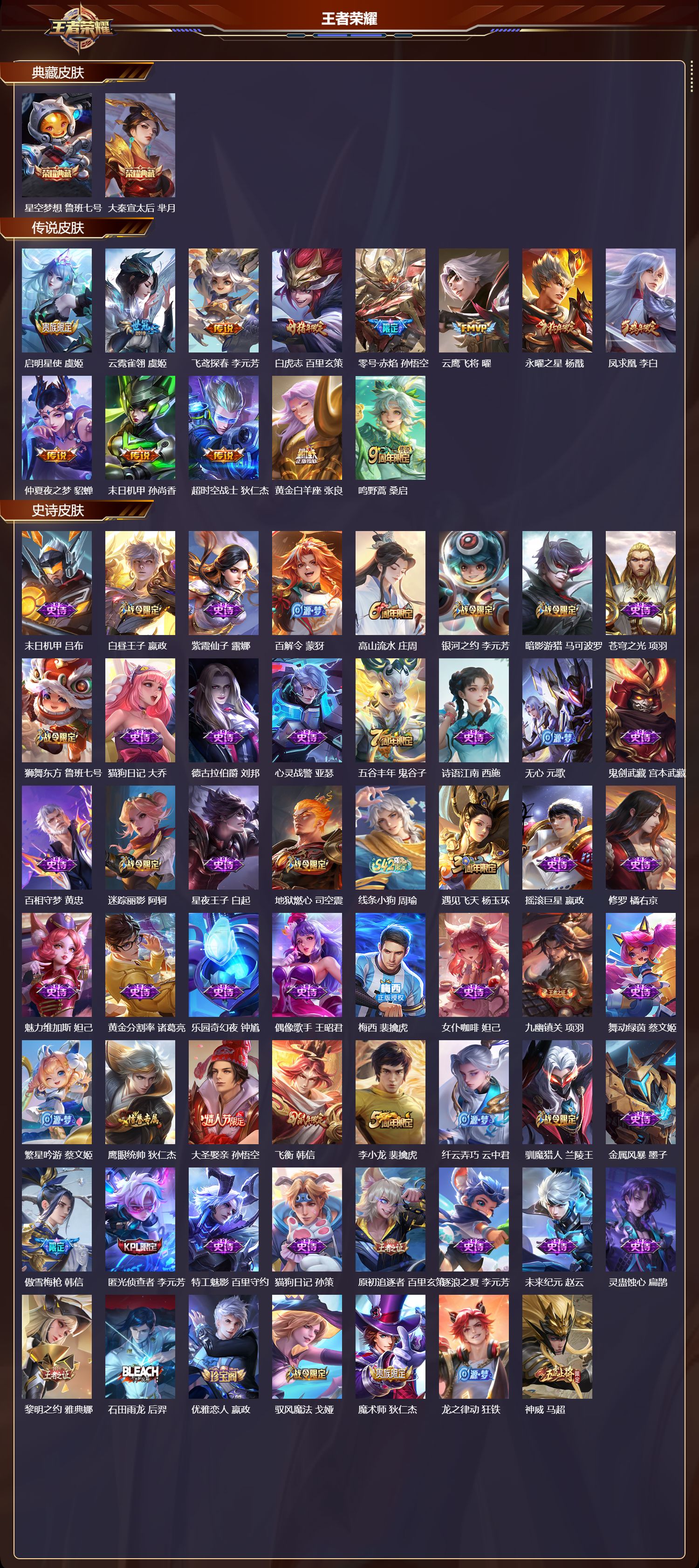 WZCMW4204467王者荣耀账号详情图6