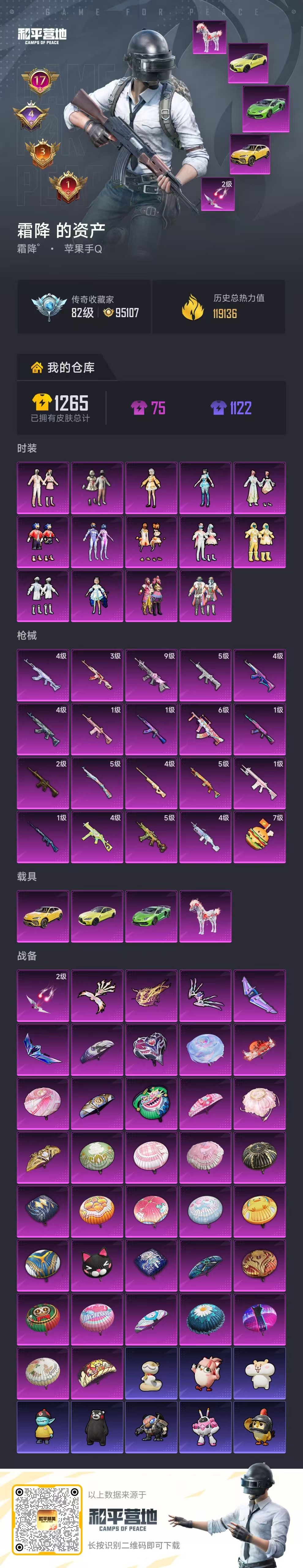 HPCMW4111085和平精英账号详情图2