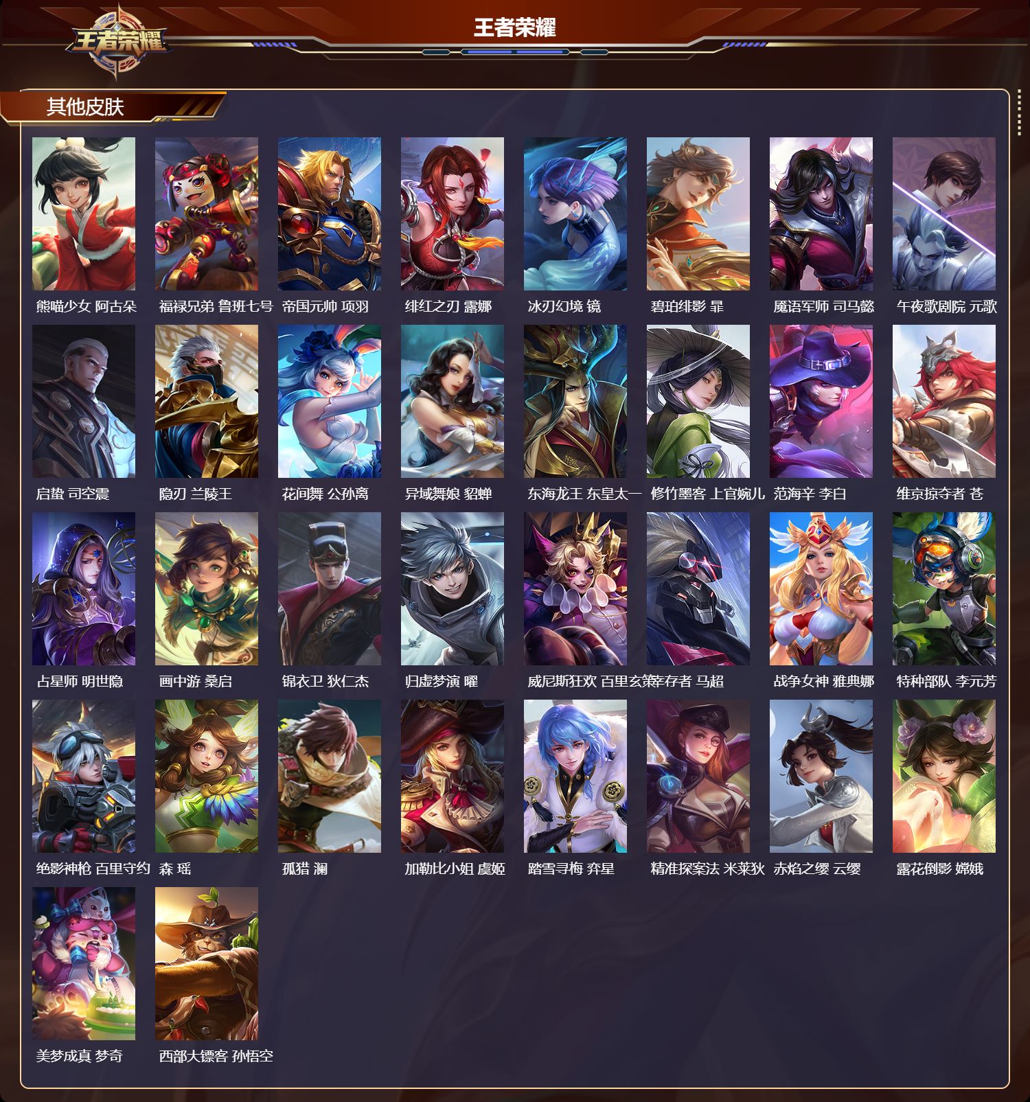 WZQM4198784王者荣耀账号详情图6