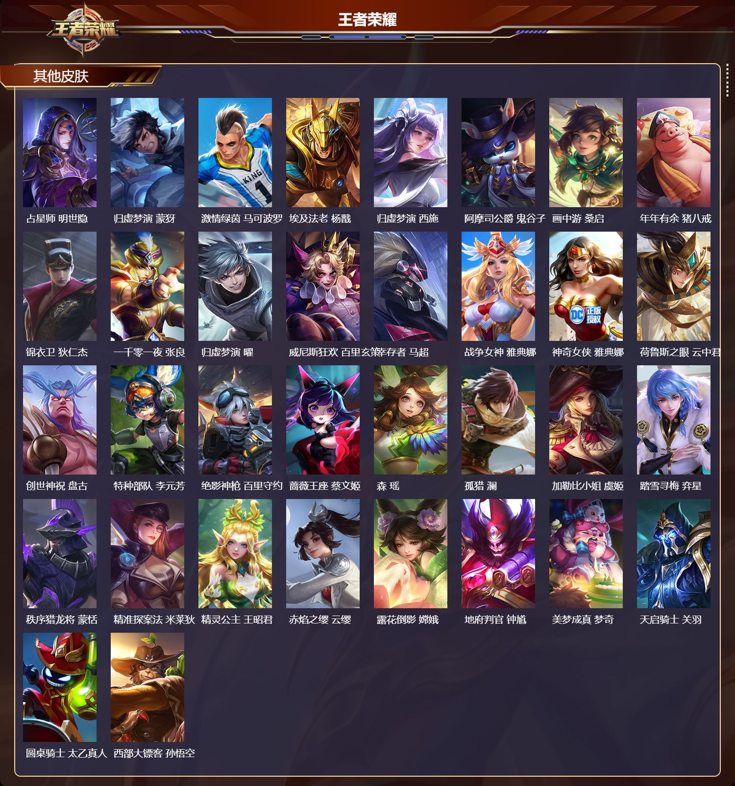 WZCMW4204467王者荣耀账号详情图10