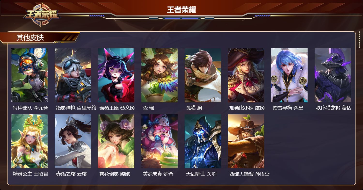 WZCMW4290964王者荣耀账号详情图10 WZCMW4290964王者荣耀账号详情图10