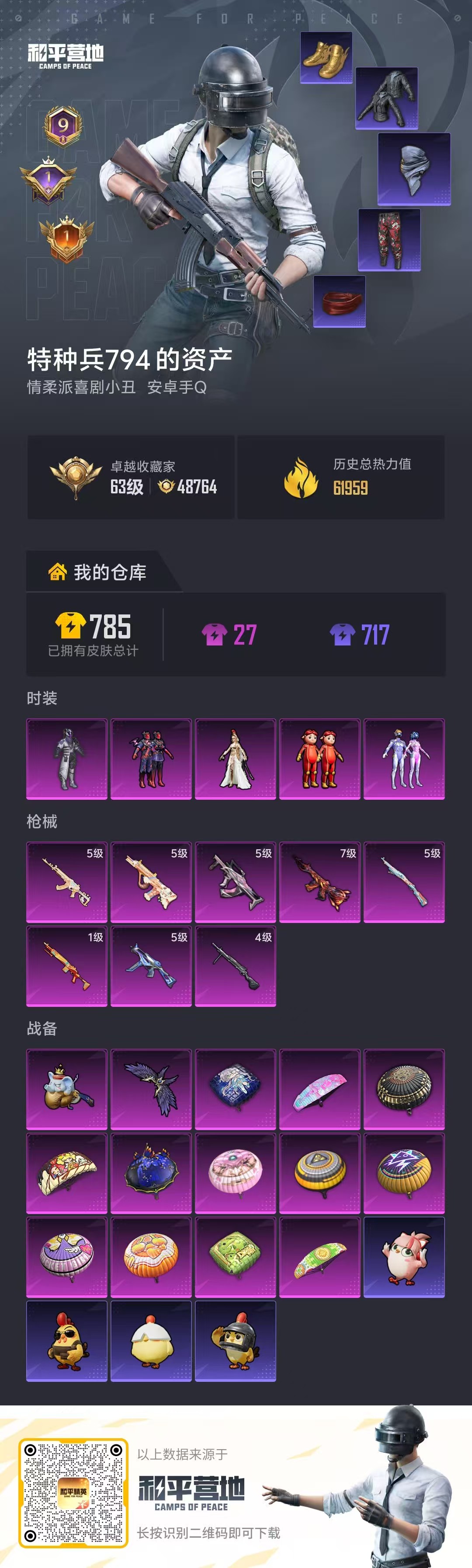 HPSJ4151018和平精英账号详情图2 HPSJ4151018和平精英账号详情图2