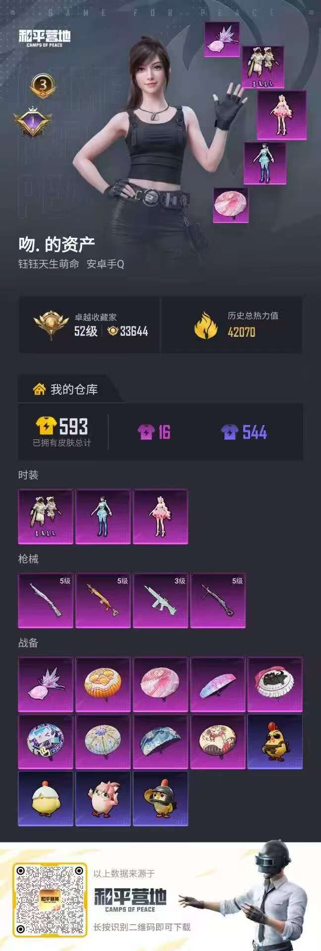 HPSJ4151192和平精英账号详情图2 HPSJ4151192和平精英账号详情图2