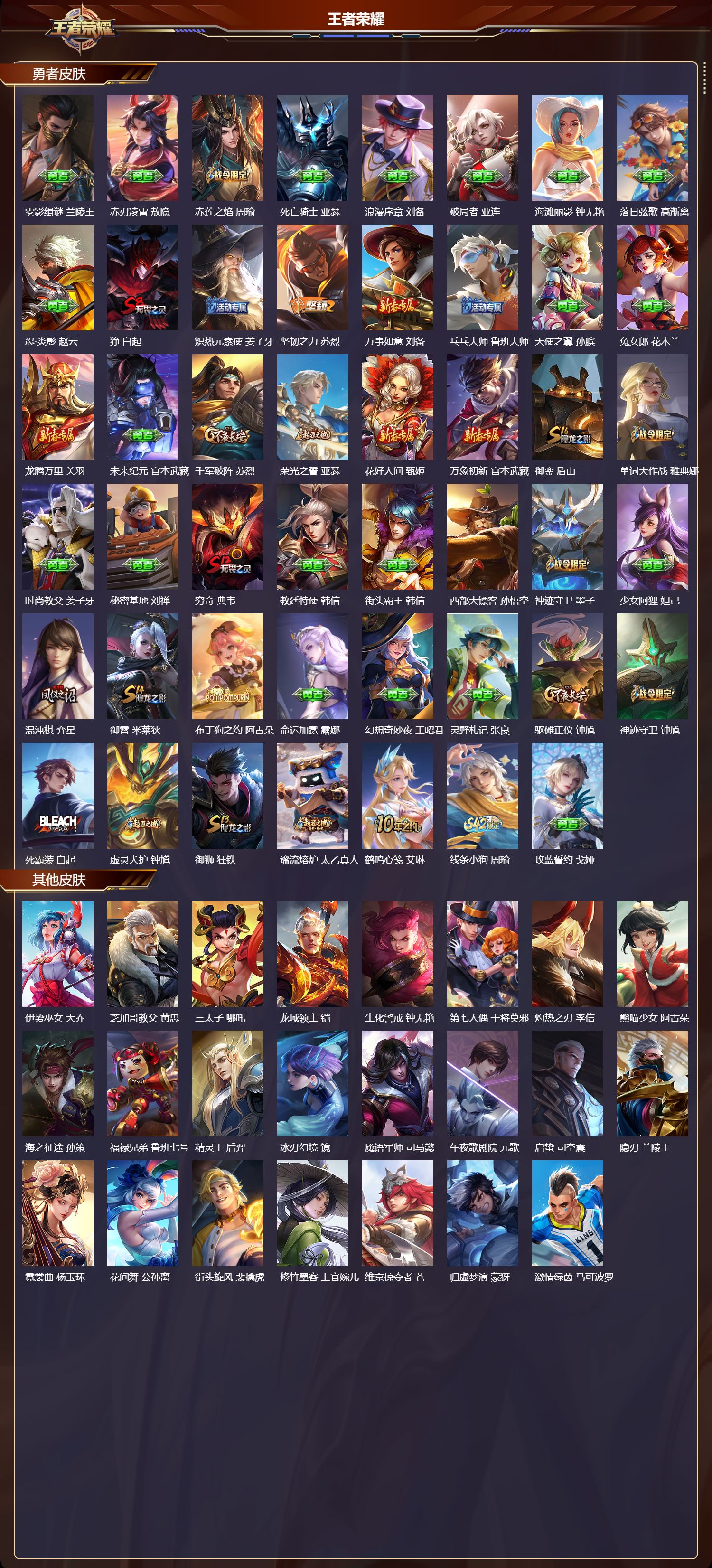 WZQM4270500王者荣耀账号详情图4