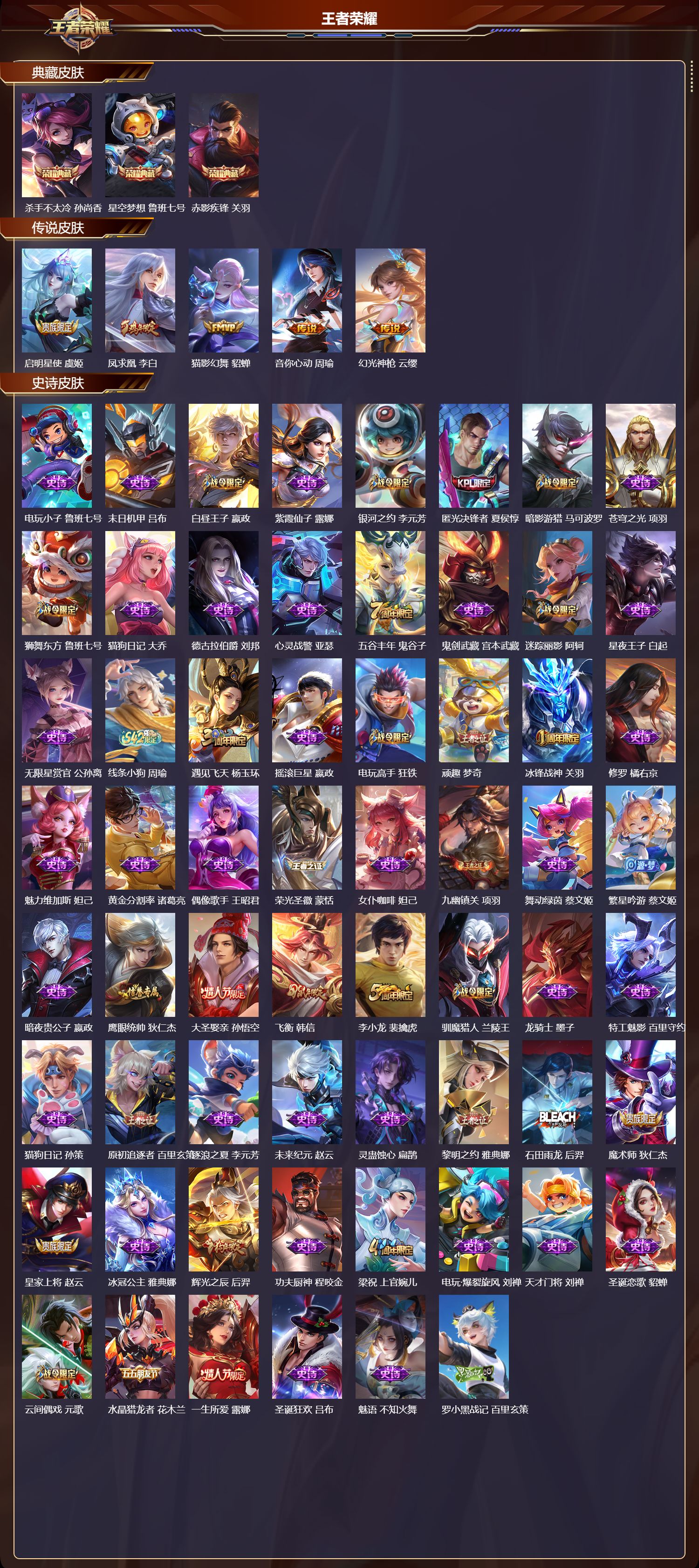 WZCMW4291078王者荣耀账号详情图5