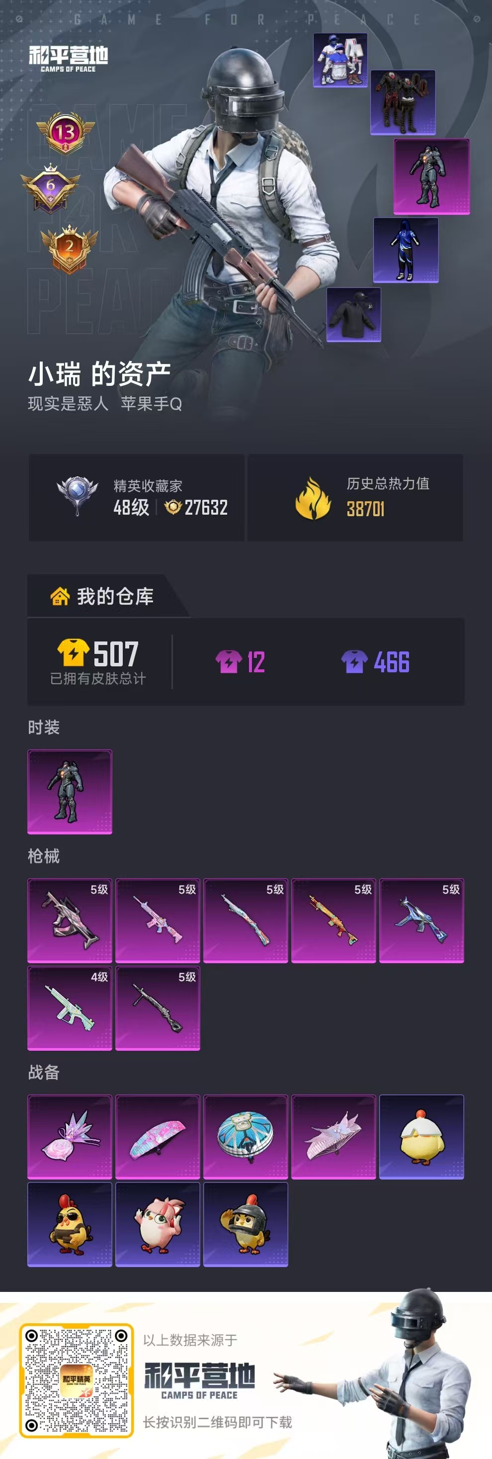 HPSJ4151056和平精英账号详情图2