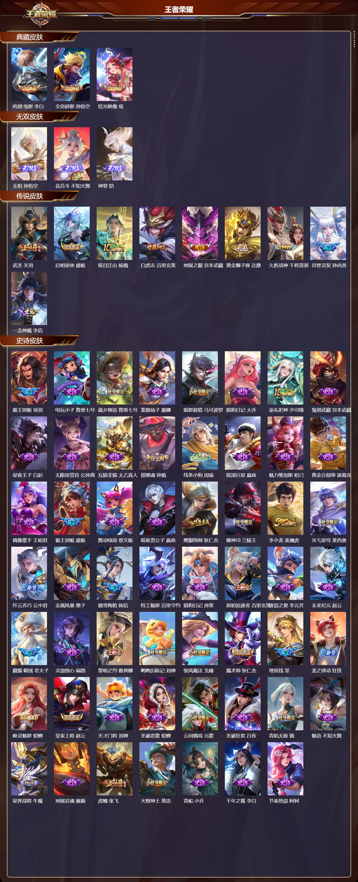 WZCMW4291294王者荣耀账号详情图5