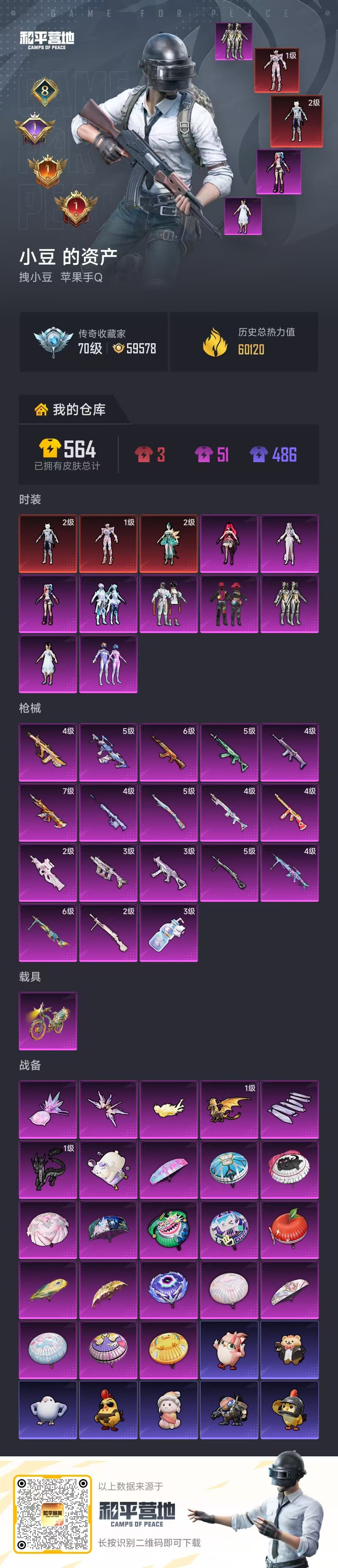 HPSJ4150819和平精英账号详情图2 HPSJ4150819和平精英账号详情图2