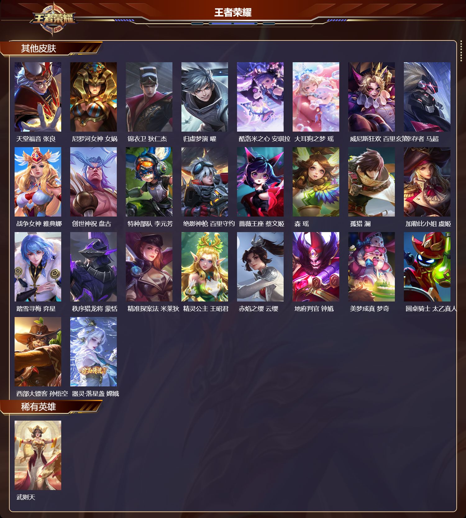 WZCMW4291169王者荣耀账号详情图12