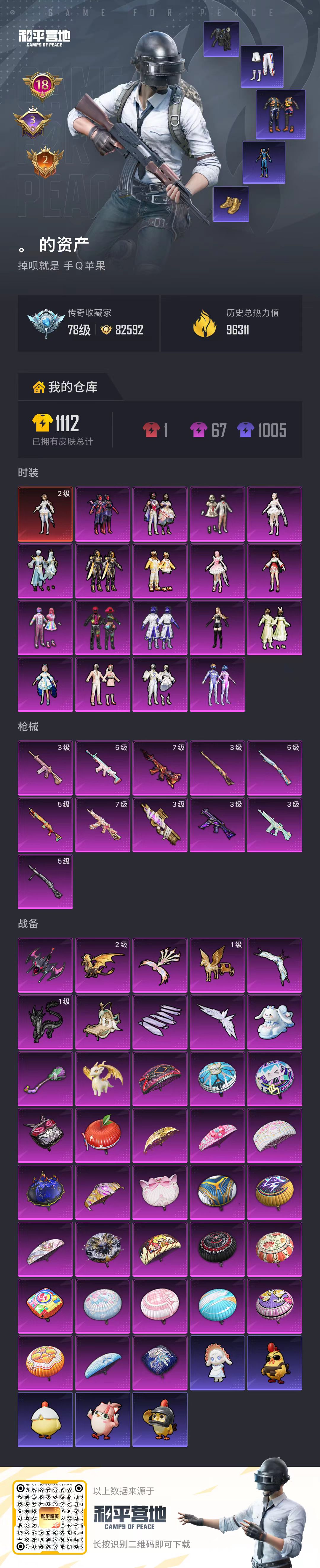 HPSJ4151141和平精英账号详情图2