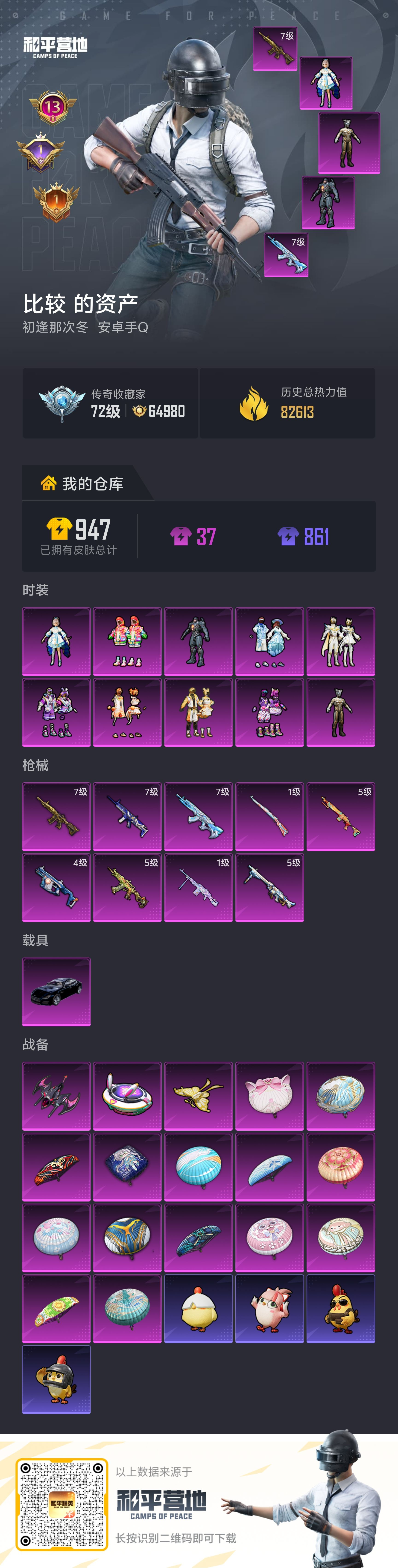 HPSJ4151130和平精英账号详情图2 HPSJ4151130和平精英账号详情图2