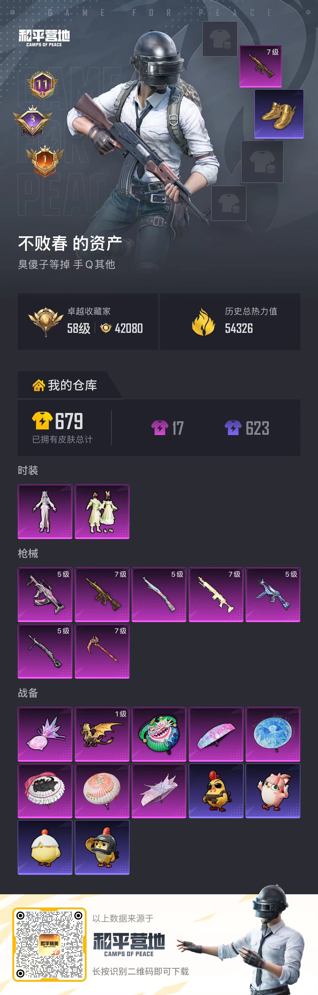 HPSJ4151214和平精英账号详情图2 HPSJ4151214和平精英账号详情图2