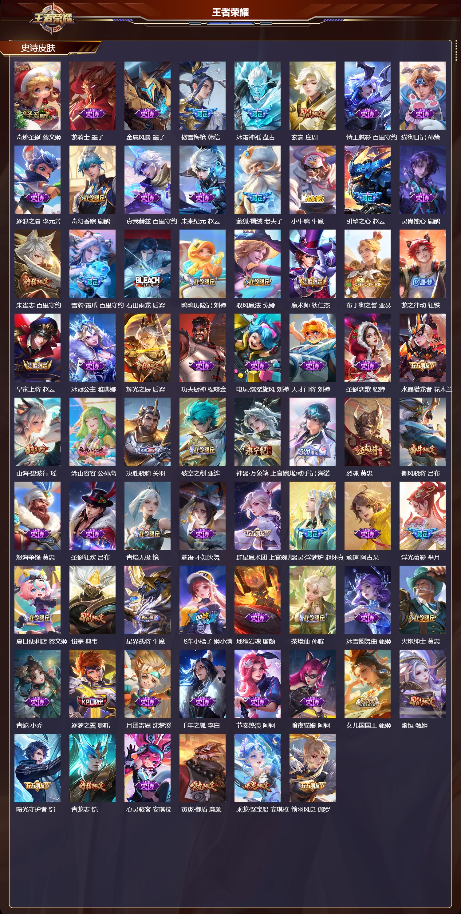 WZQM4269581王者荣耀账号详情图4