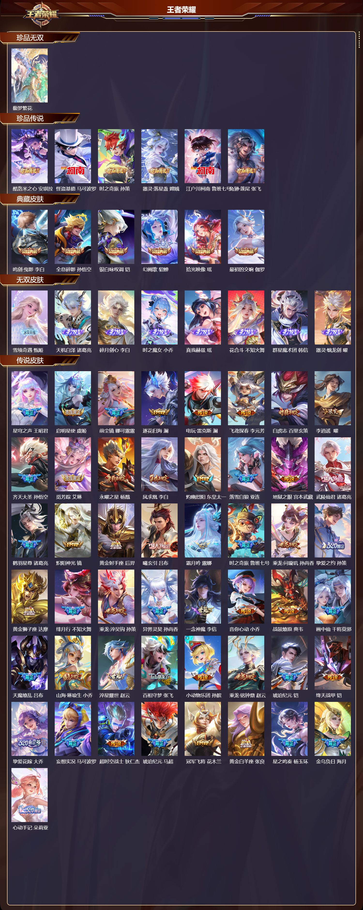 WZQM4269581王者荣耀账号详情图2