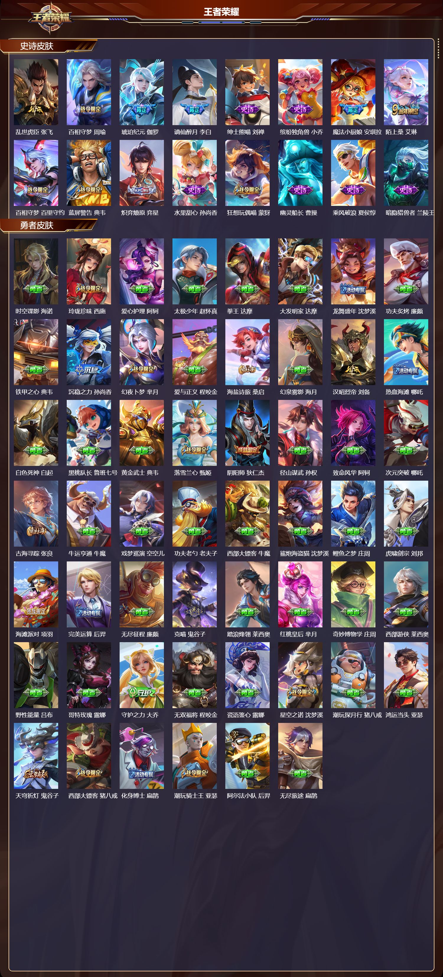 WZQM4269581王者荣耀账号详情图5