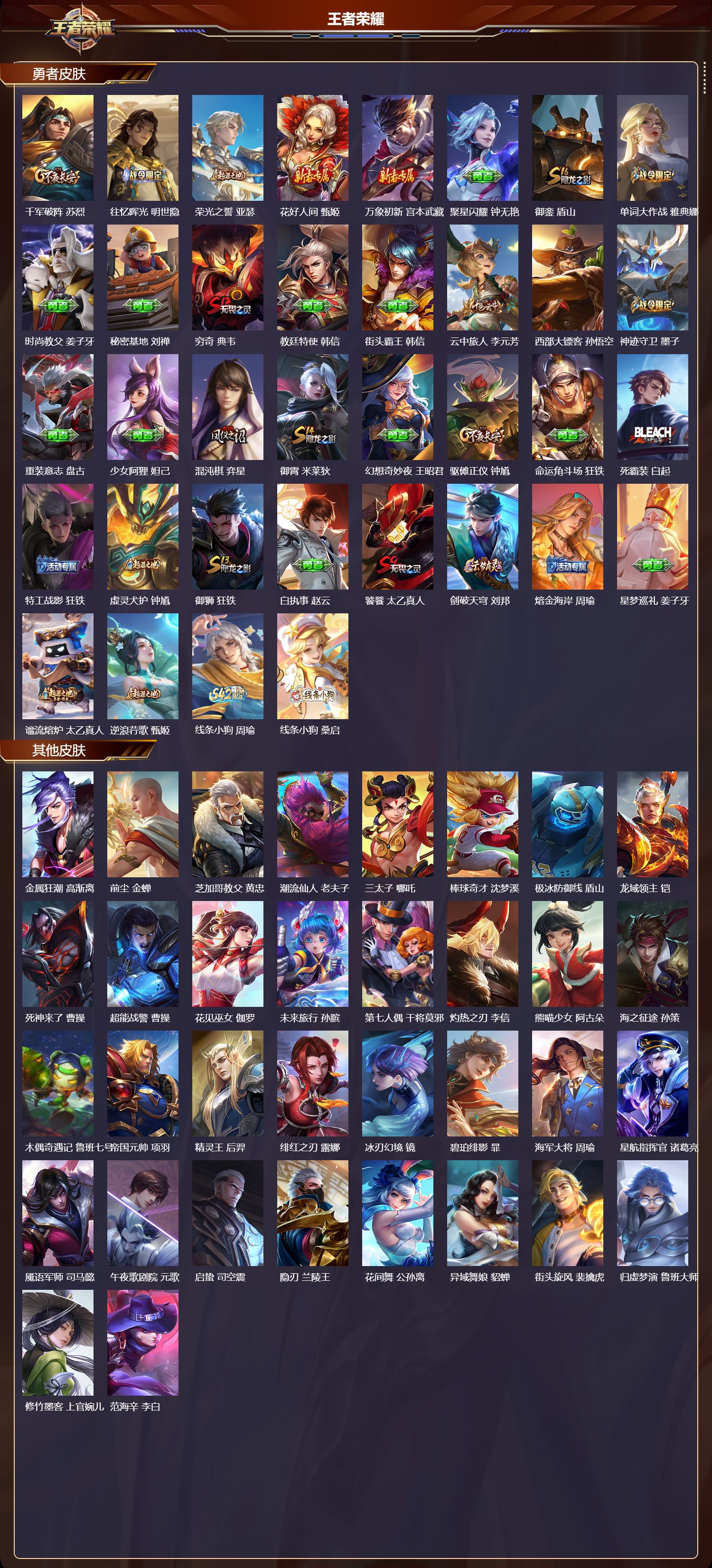 WZQM4270485王者荣耀账号详情图5