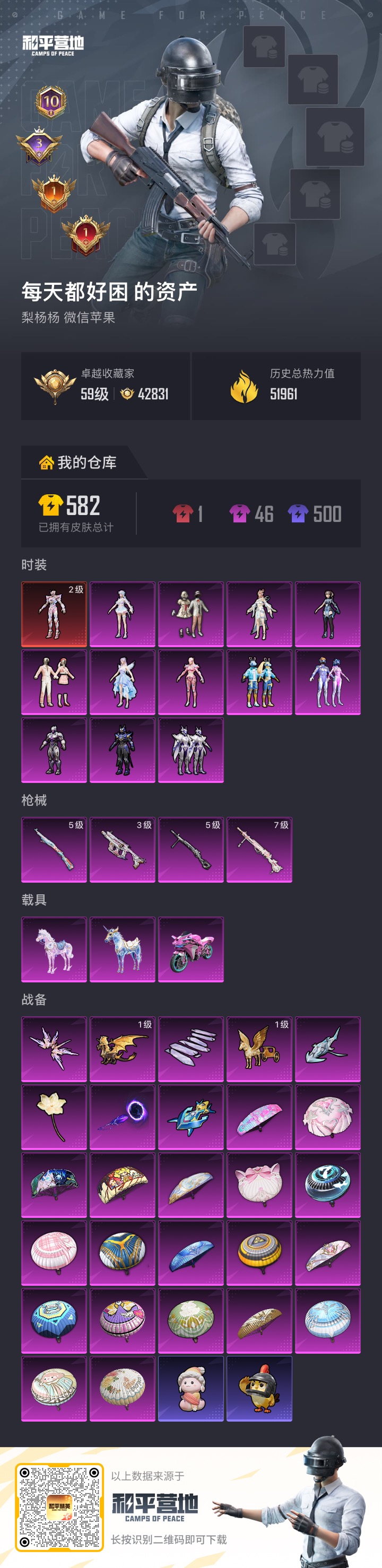 HPCMW4165211和平精英账号详情图15