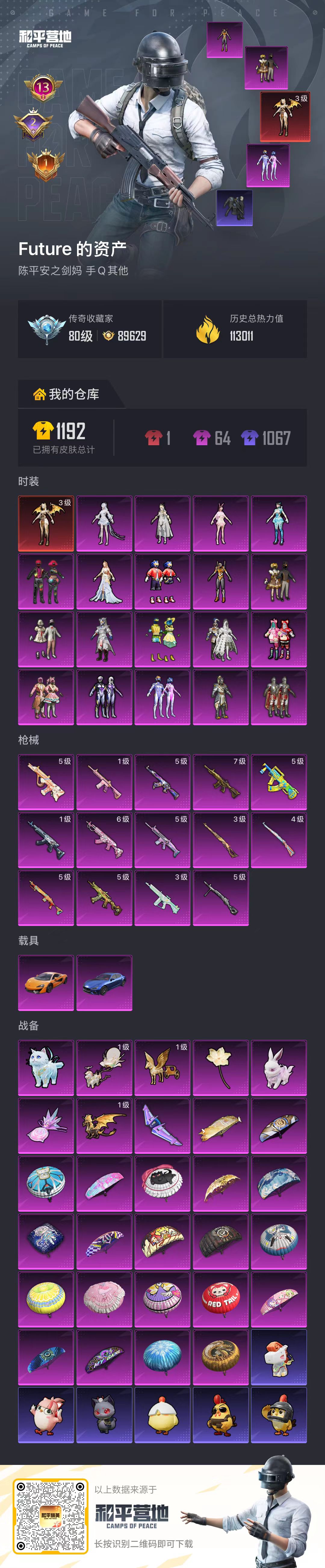 HPSJ4150798和平精英账号详情图2