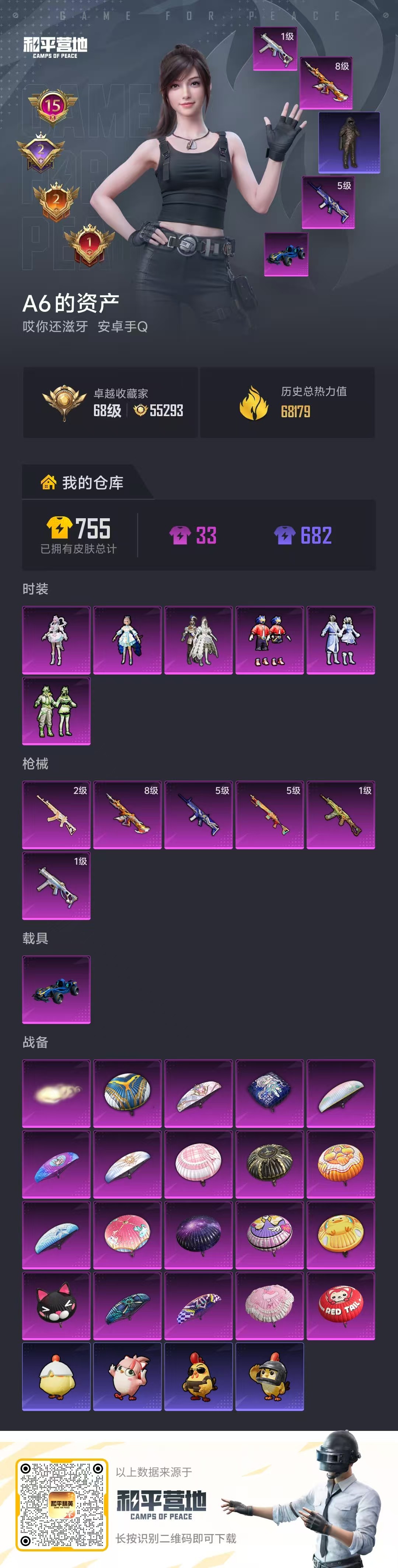 HPSJ4150984和平精英账号详情图2