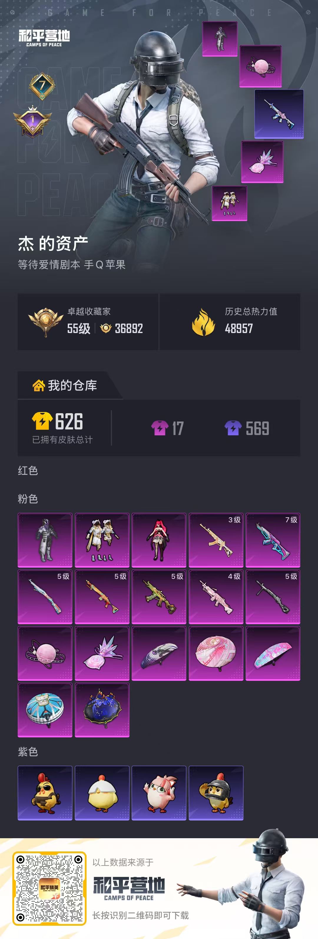 HPSJ4151204和平精英账号详情图2