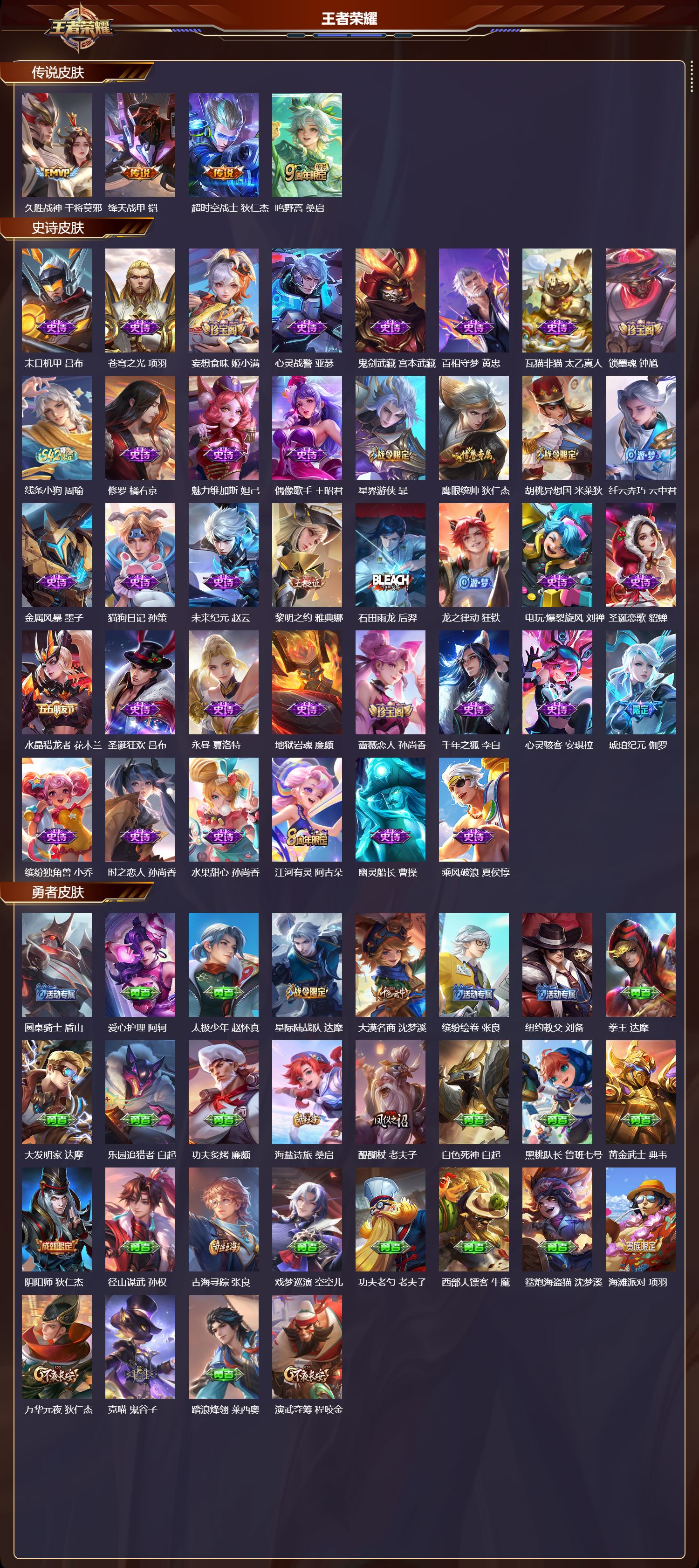 WZCMW4290992王者荣耀账号详情图7 WZCMW4290992王者荣耀账号详情图7